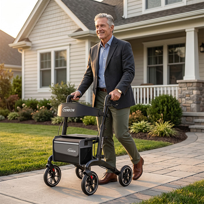 ZENBON CarbonPro Advanced Rollator Walker