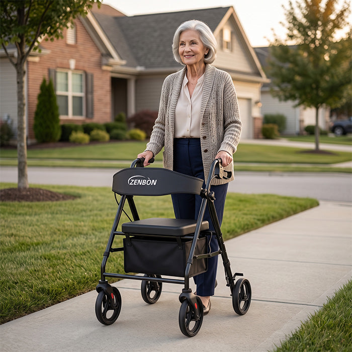 ZENBON Path Pro Comfort Rollator Walker