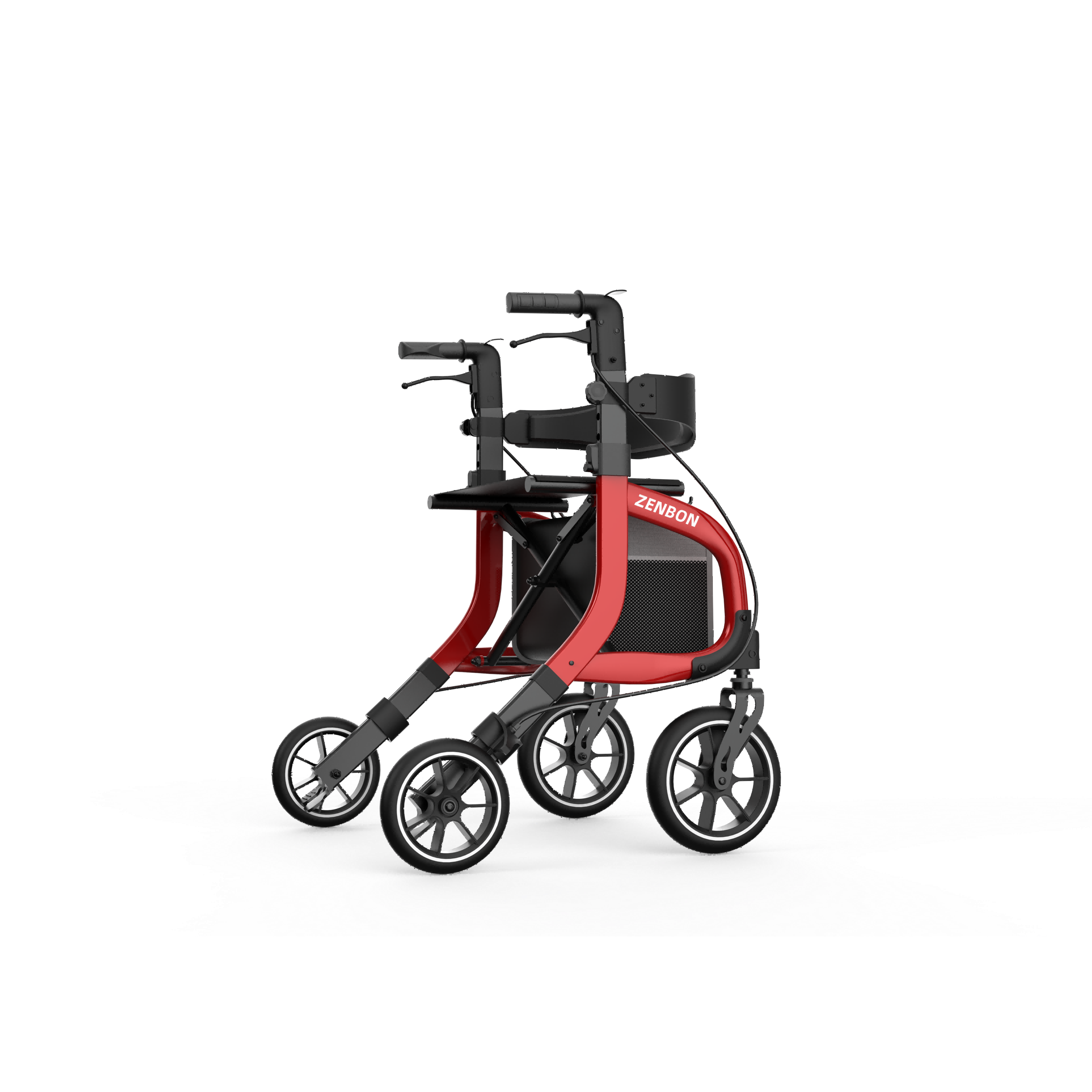ZENBON Lightweight Rollator Walker – Foldable & Comfortable