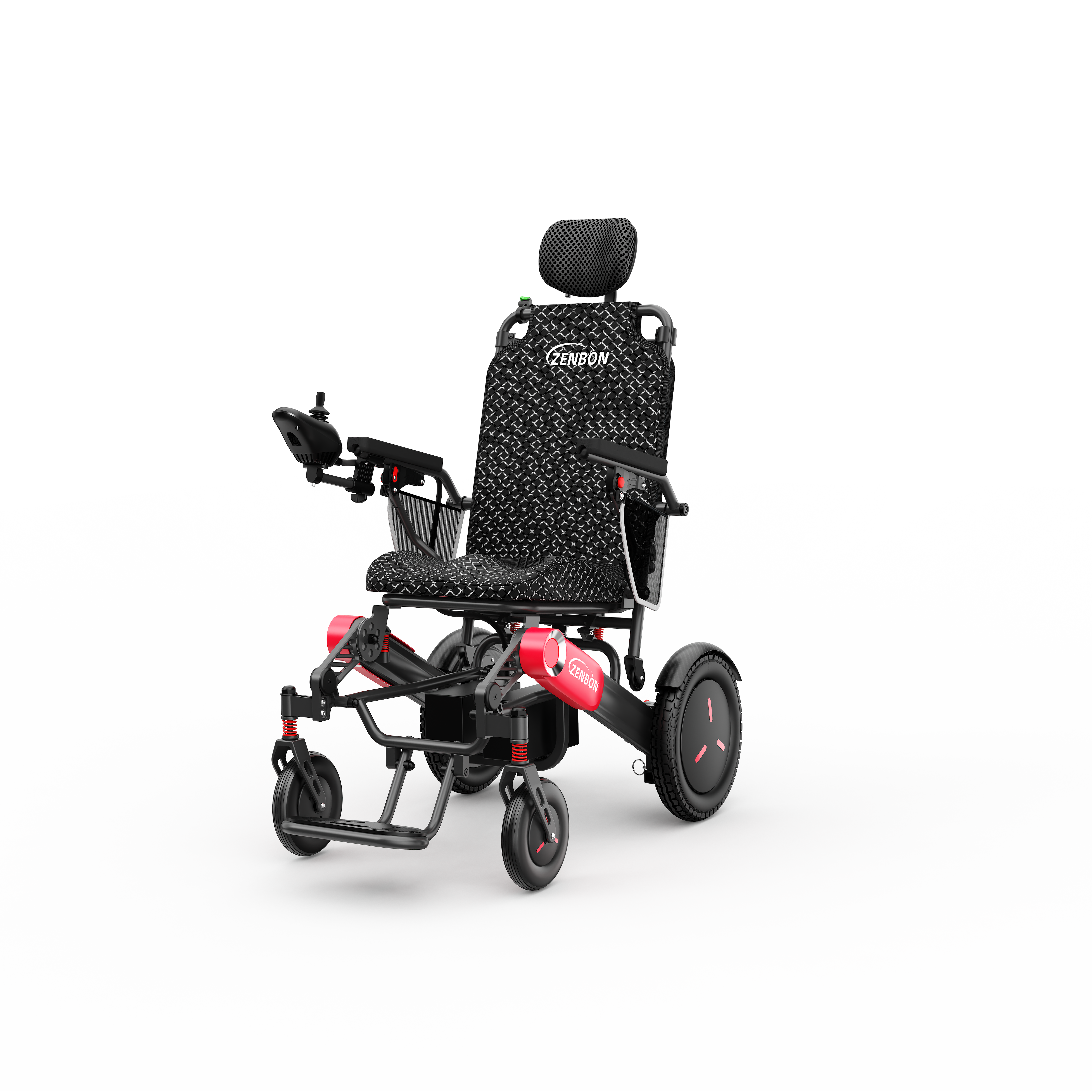 ZENBON 632B - Electric folding reclining wheelchair