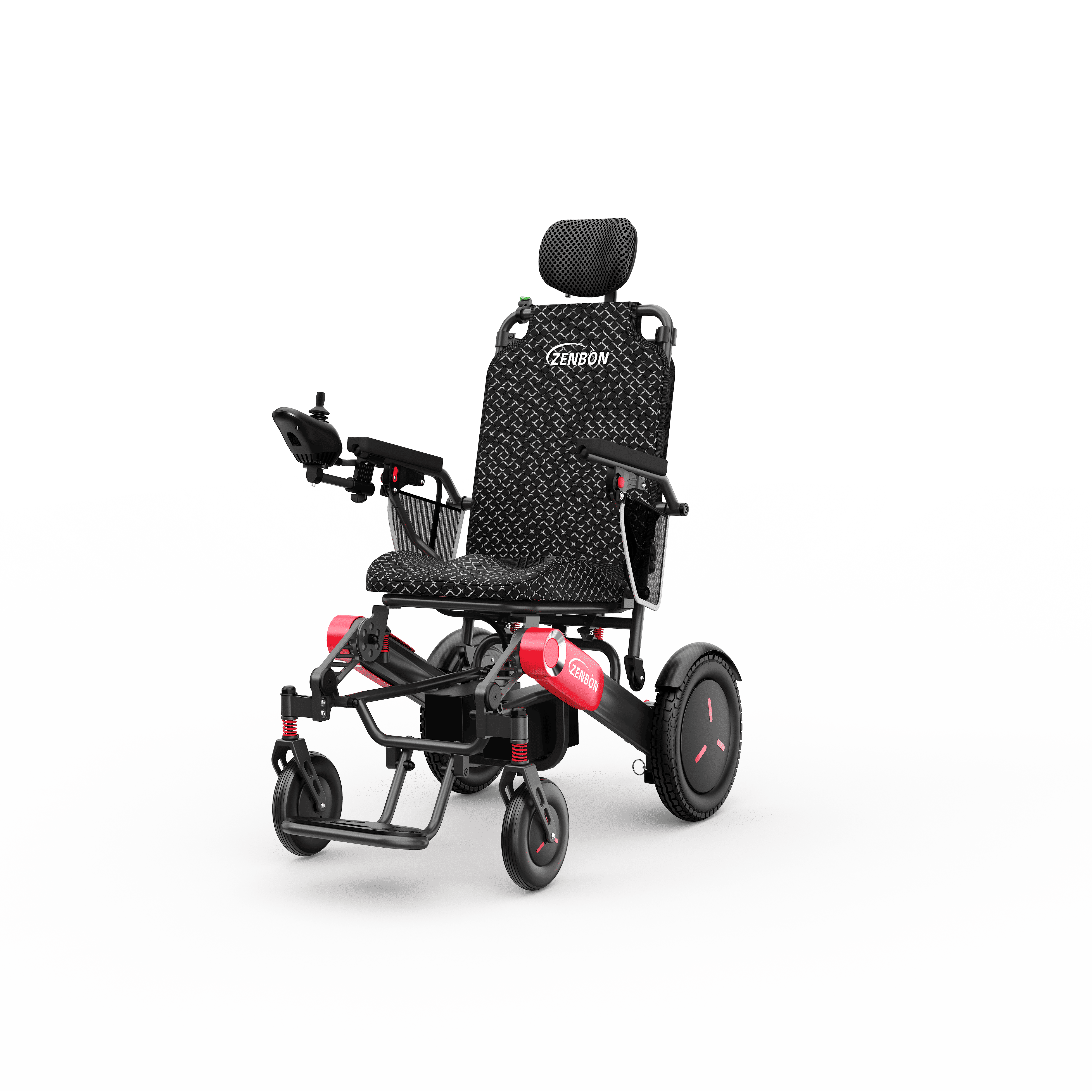 ZENBON 632— High-Capacity Folding Power Wheelchair