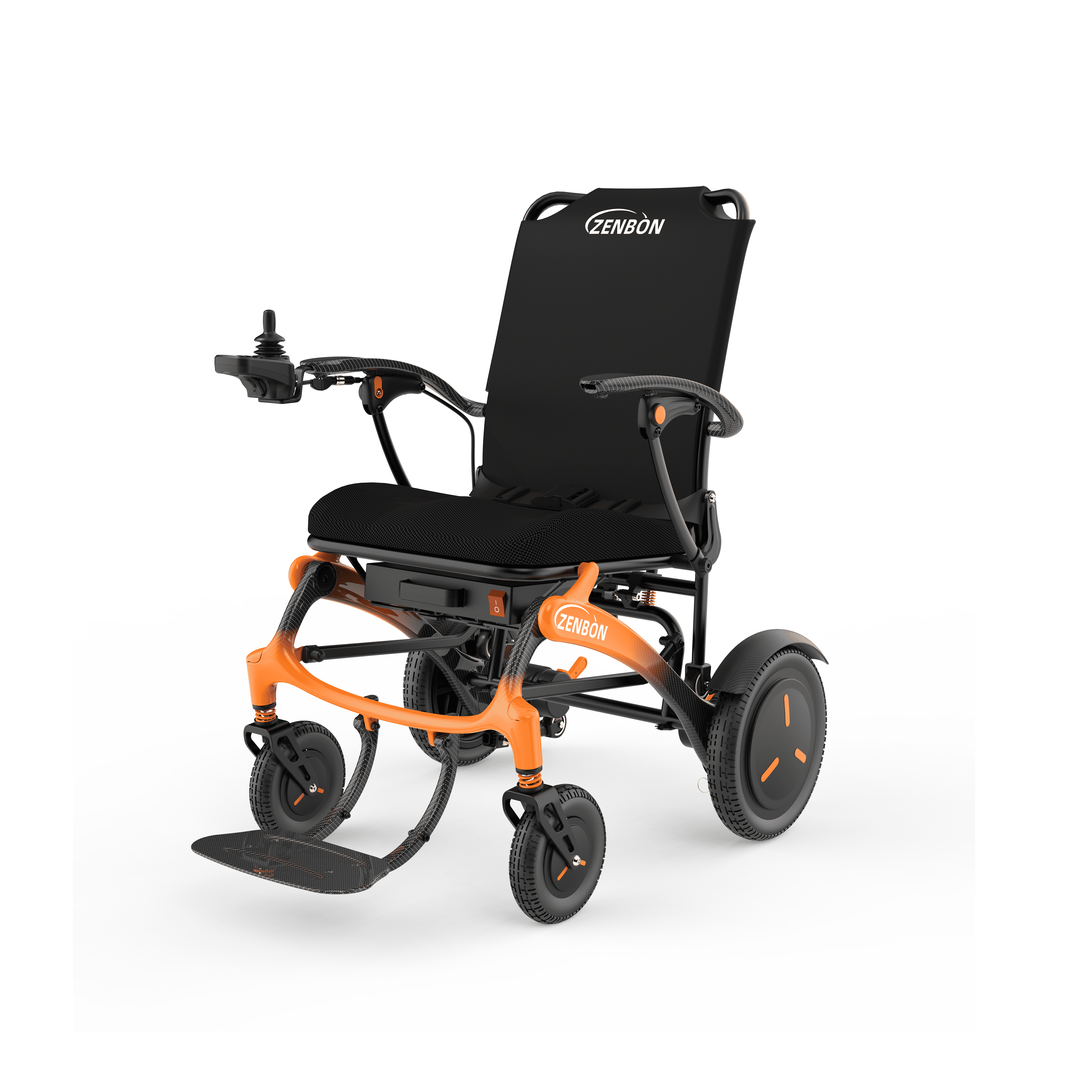 ZENBON 681A — Ultra-Compact Dual-Fold Power Wheelchair