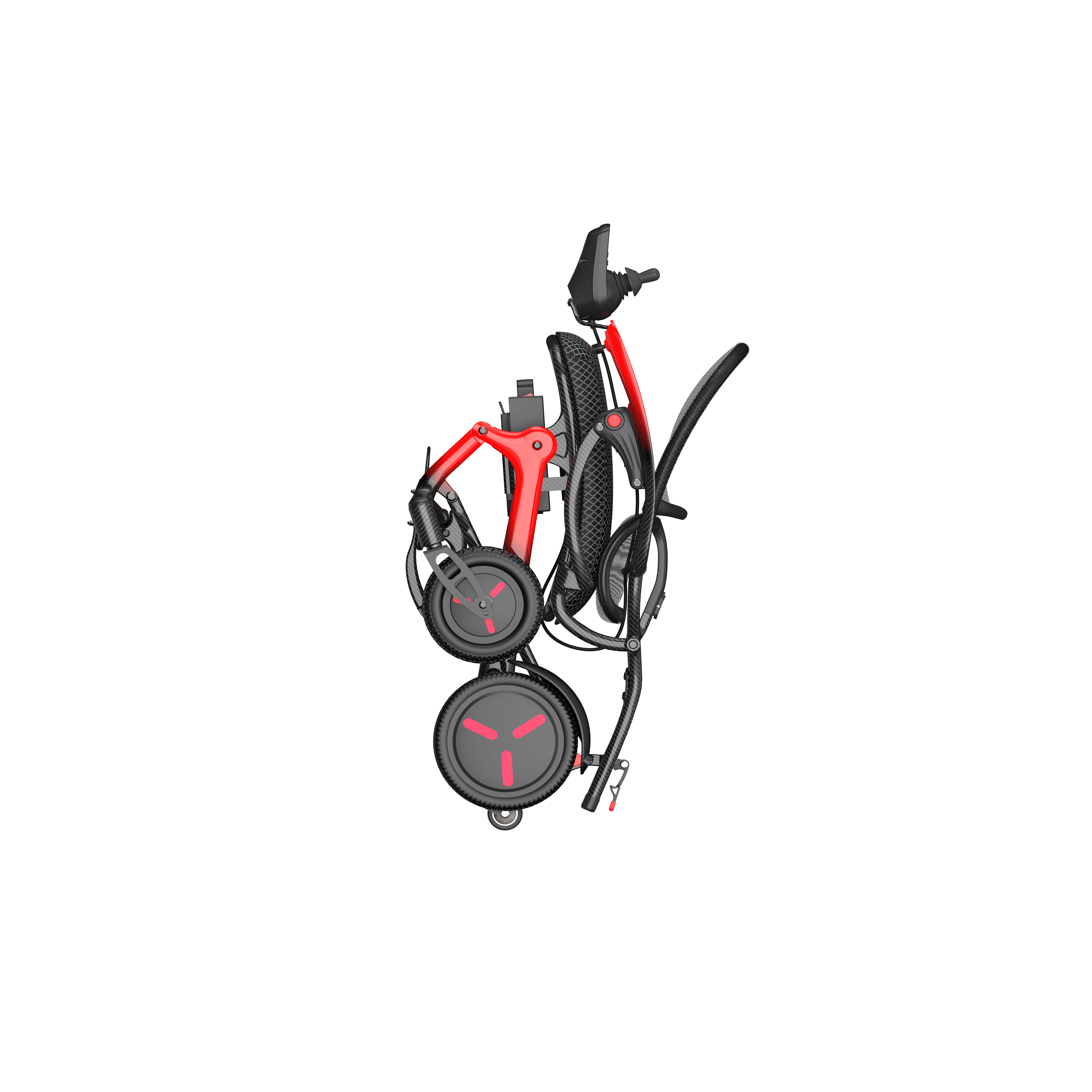 ZENBON 670B — Carbon Fiber Travel Power Wheelchair