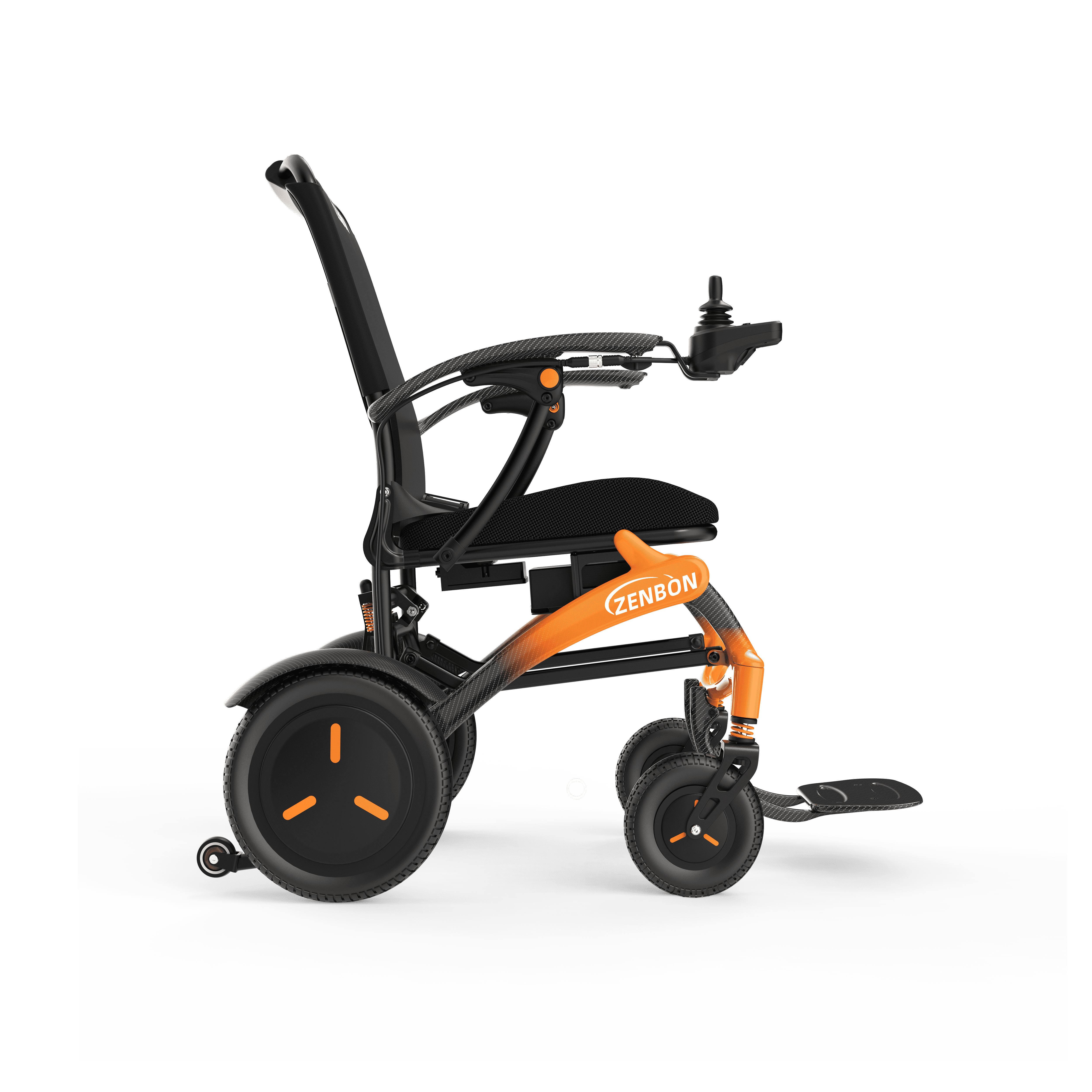 ZENBON 681A — Ultra-Compact Dual-Fold Power Wheelchair
