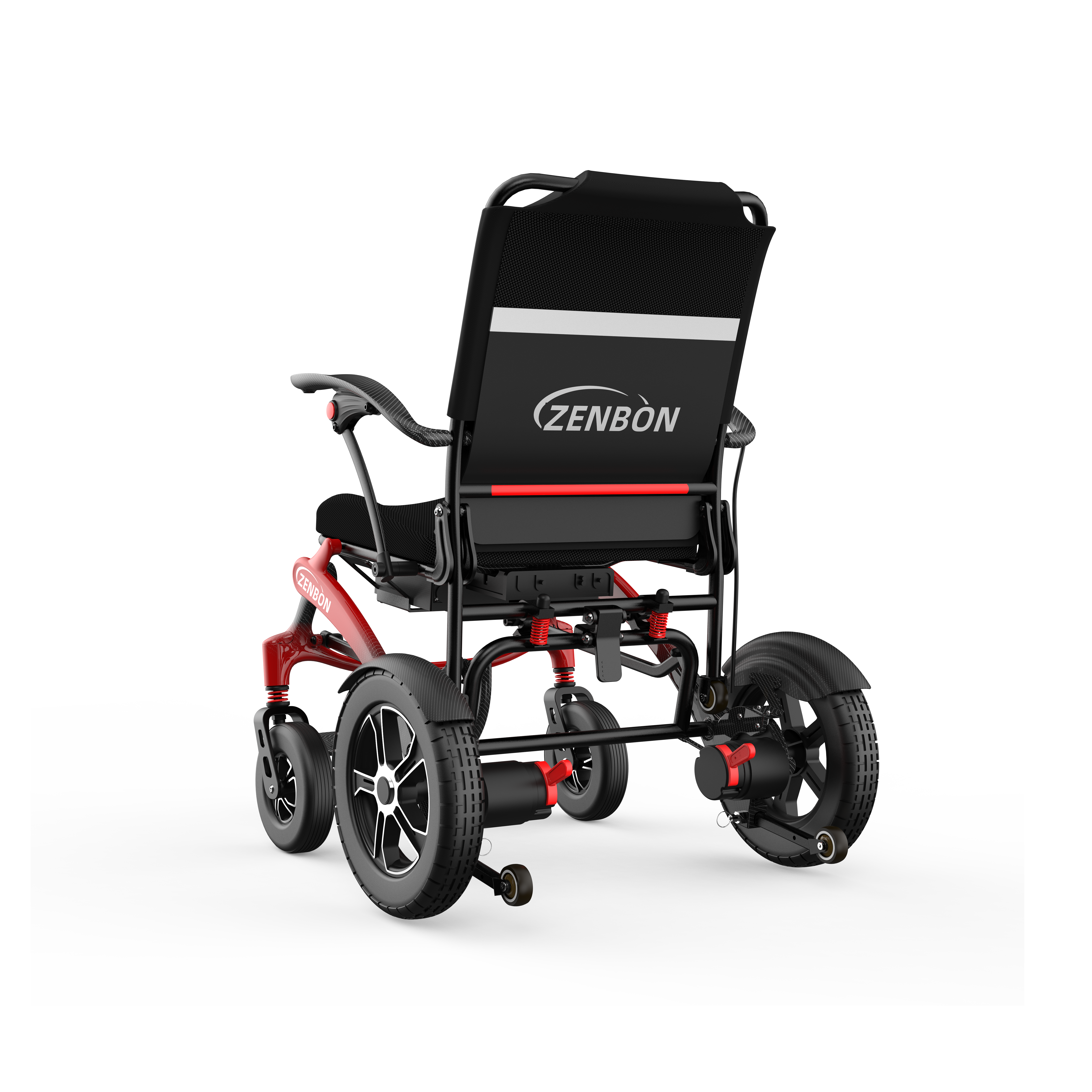 ZENBON 681B - Front and Rear Folding Electric Wheelchair