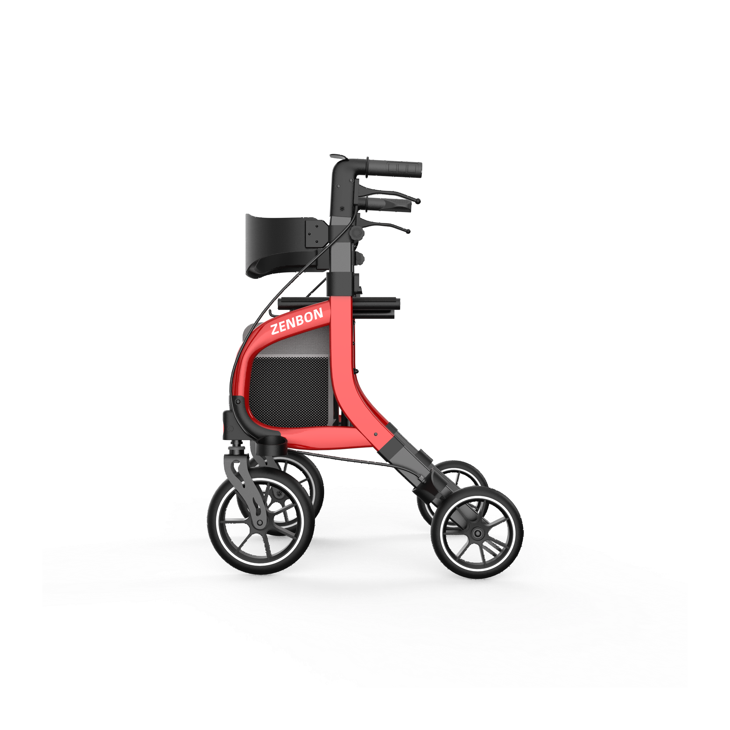 ZENBON Lightweight Rollator Walker – Foldable & Comfortable