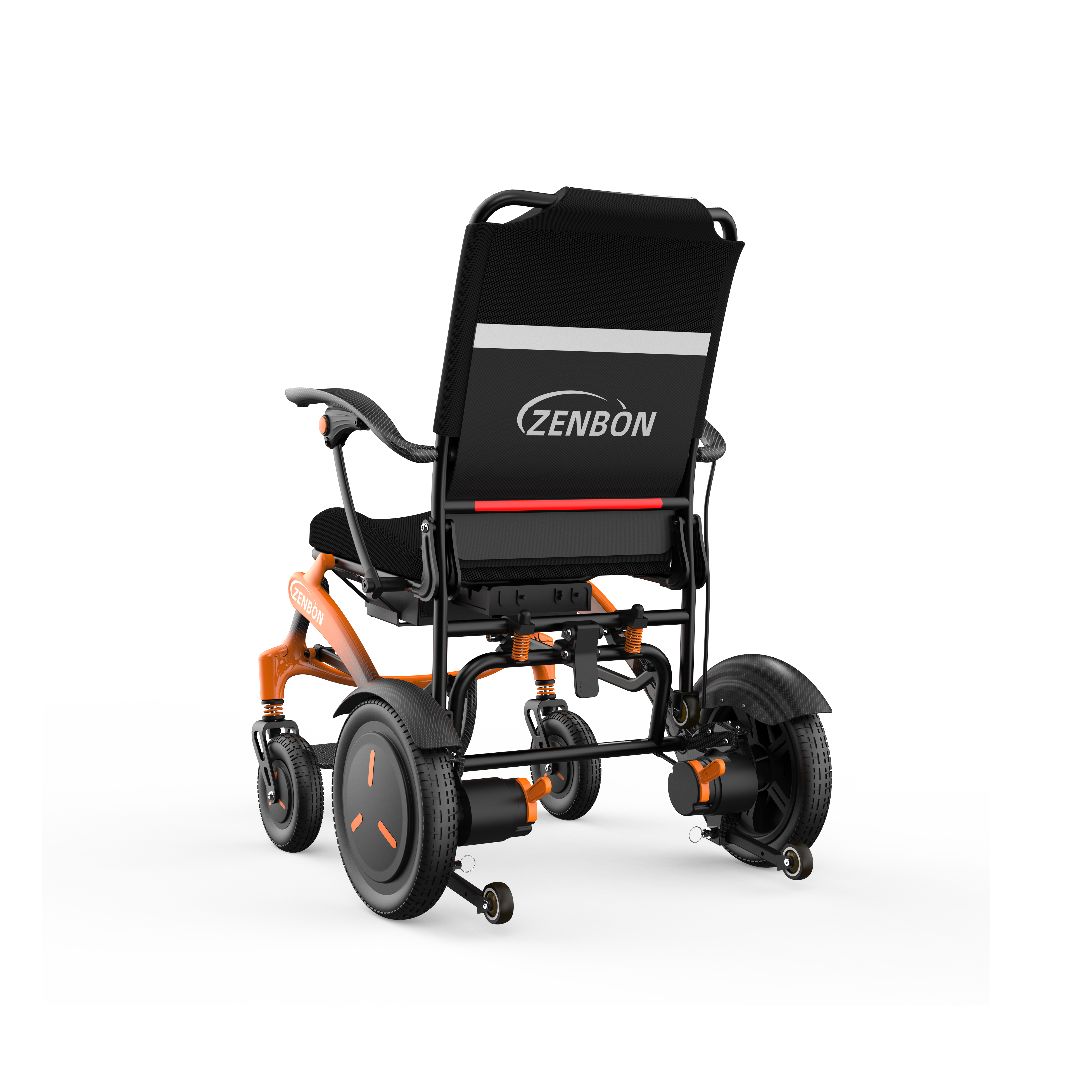 ZENBON 681A - Front and Rear Folding Electric Wheelchair