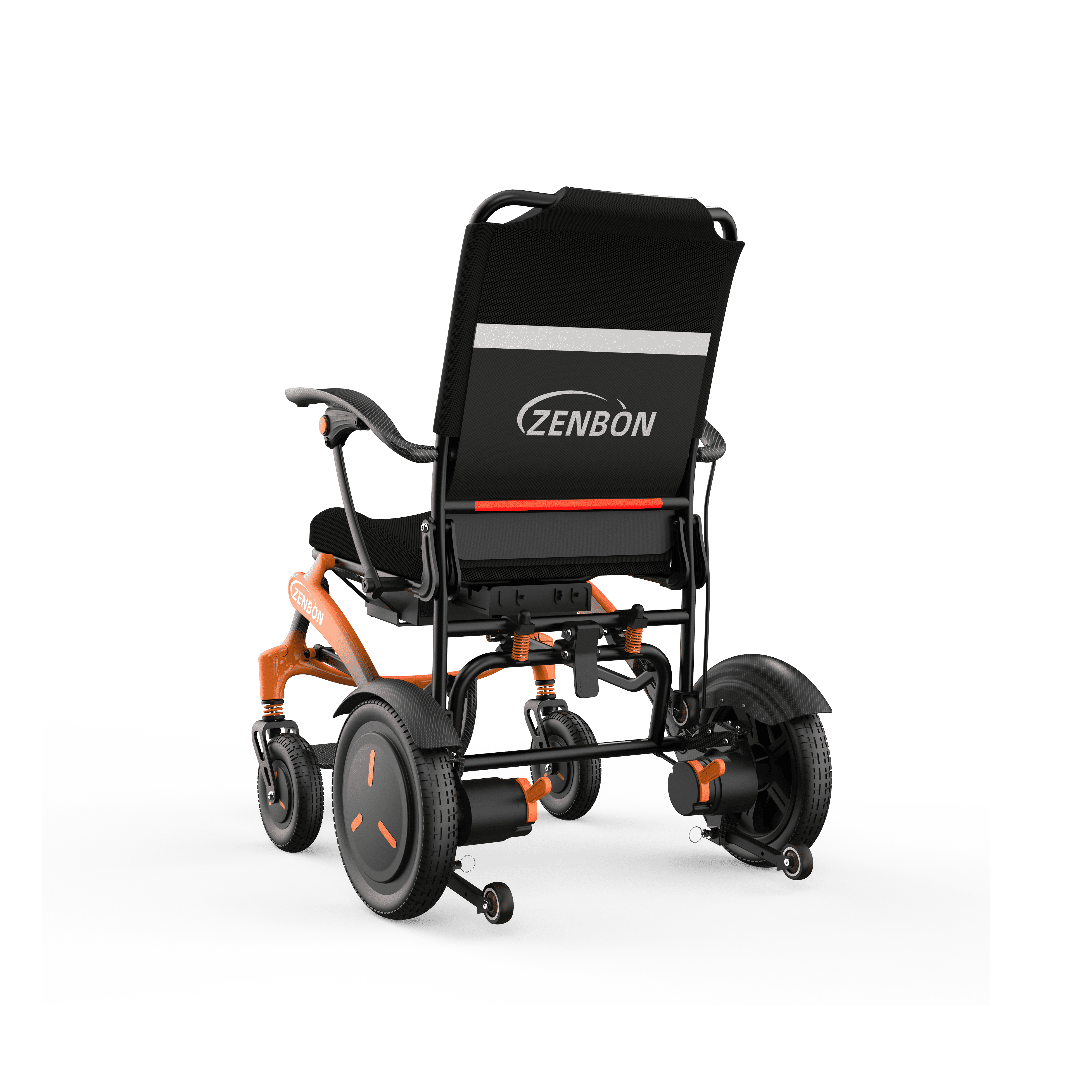 ZENBON 681A — Ultra-Compact Dual-Fold Power Wheelchair