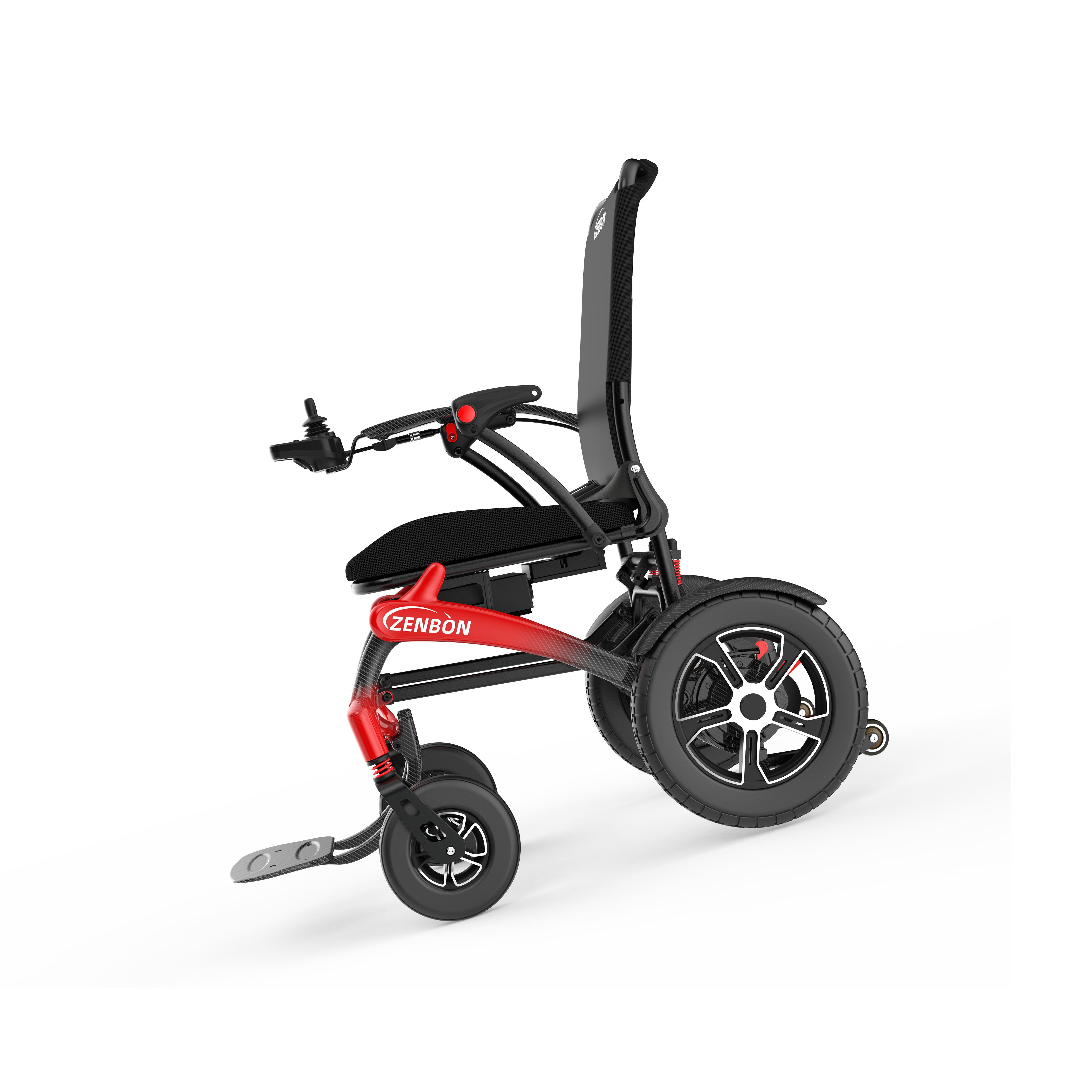 ZENBON 681B - Front and Rear Folding Electric Wheelchair