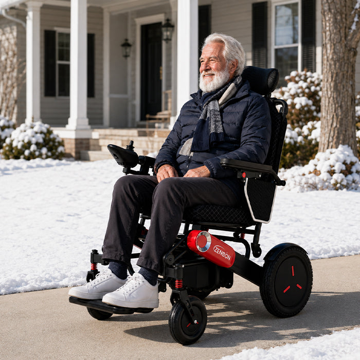ZENBON Flex Elite Reclining Folding Electric Wheelchair