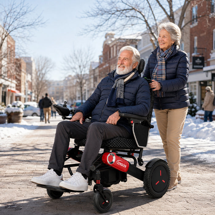 ZENBON Flex Elite Reclining Folding Electric Wheelchair