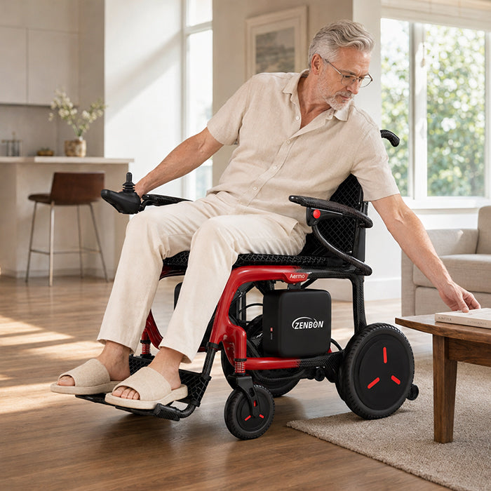 ZENBON AeroLite Carbon Fiber Electric Wheelchair