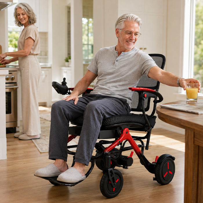 ZENBON AeroX Carbon Fiber Electric Wheelchair
