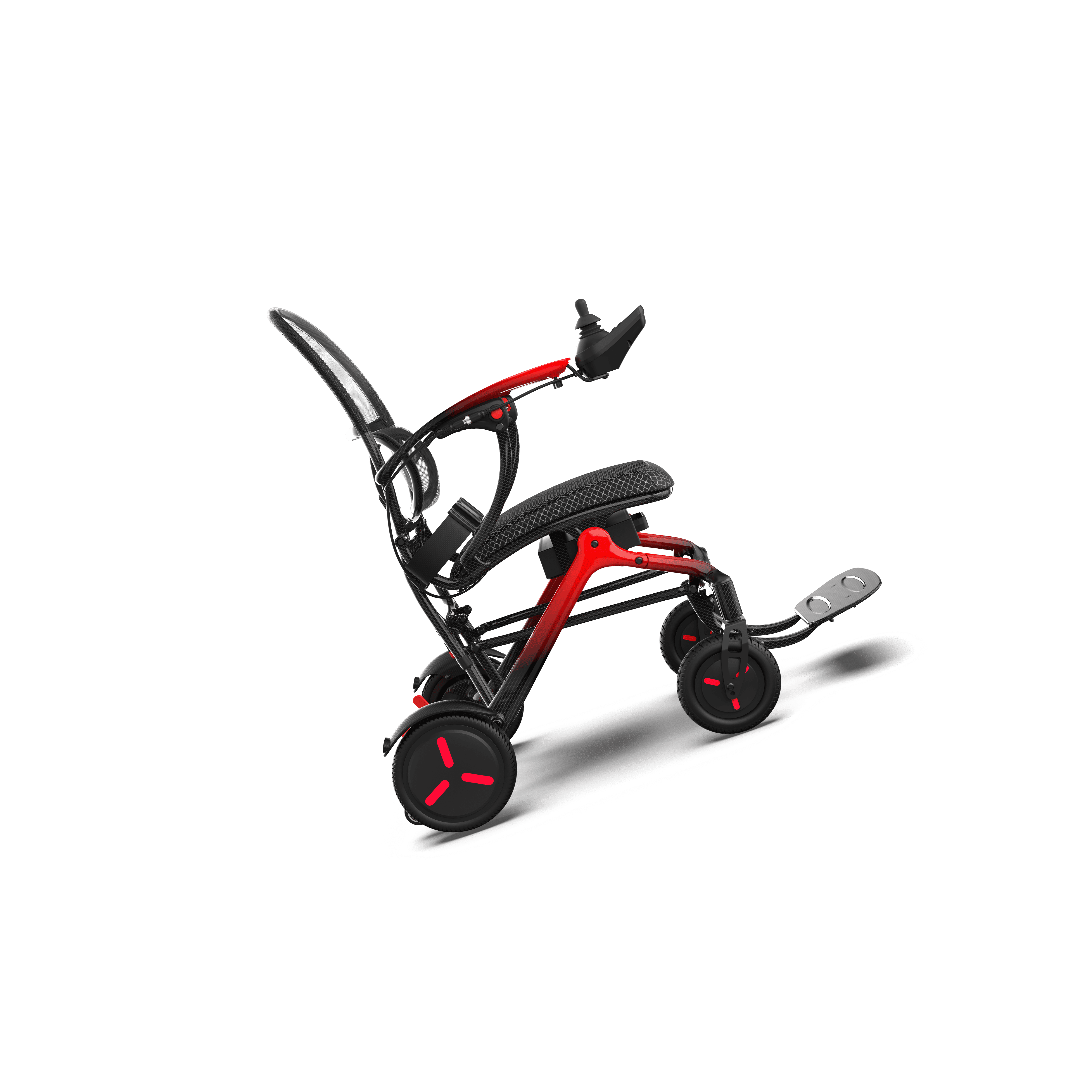 ZENBON 670B — Carbon Fiber Travel Power Wheelchair
