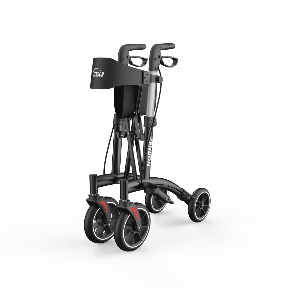 ZENBON Stride Air Ultra-Light Rollator Walker with Seat