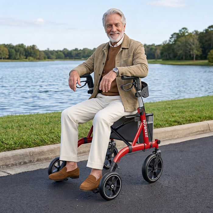 ZENBON 7210 Aluminum Rollator