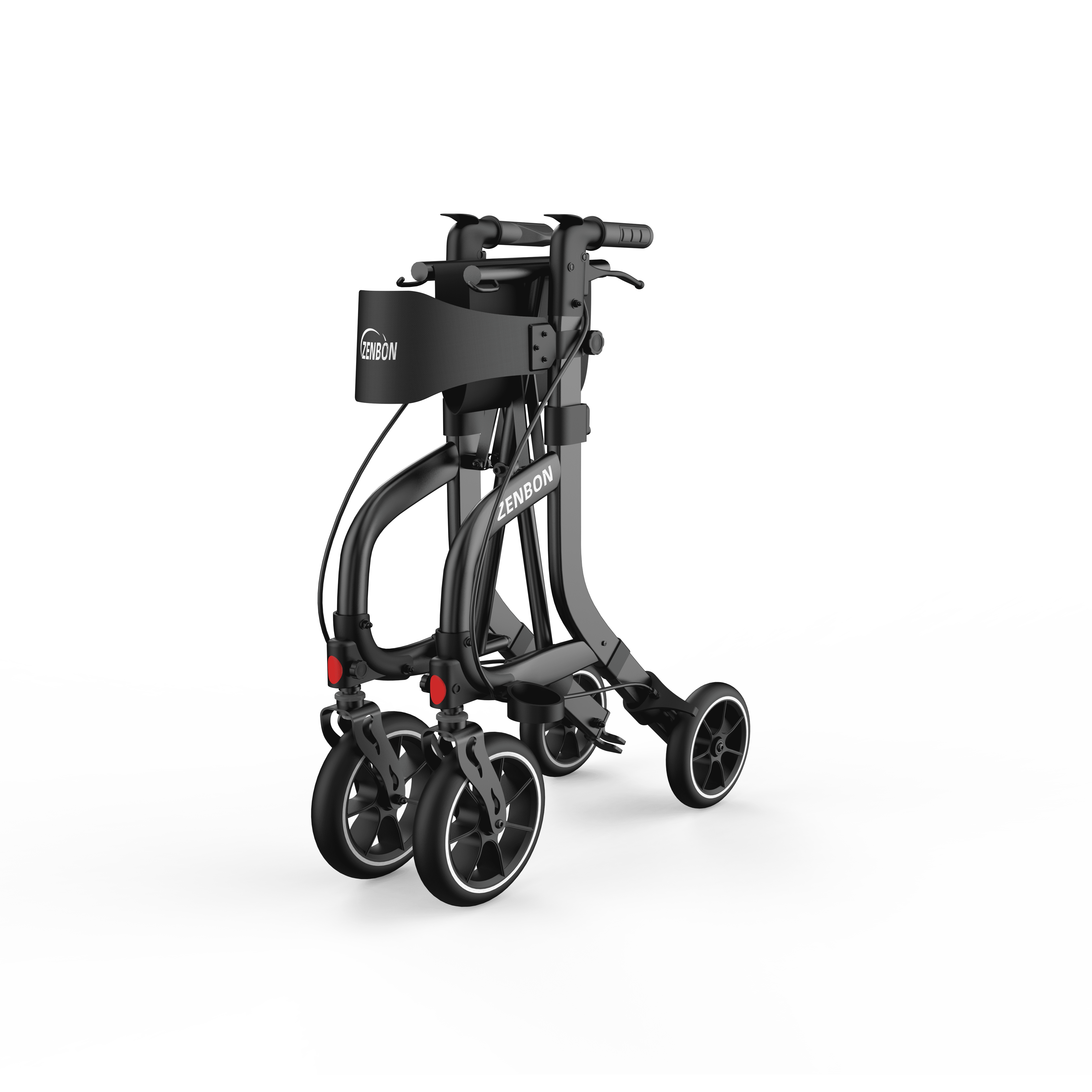 ZENBON Lightweight Rollator Walker – Foldable & Comfortable