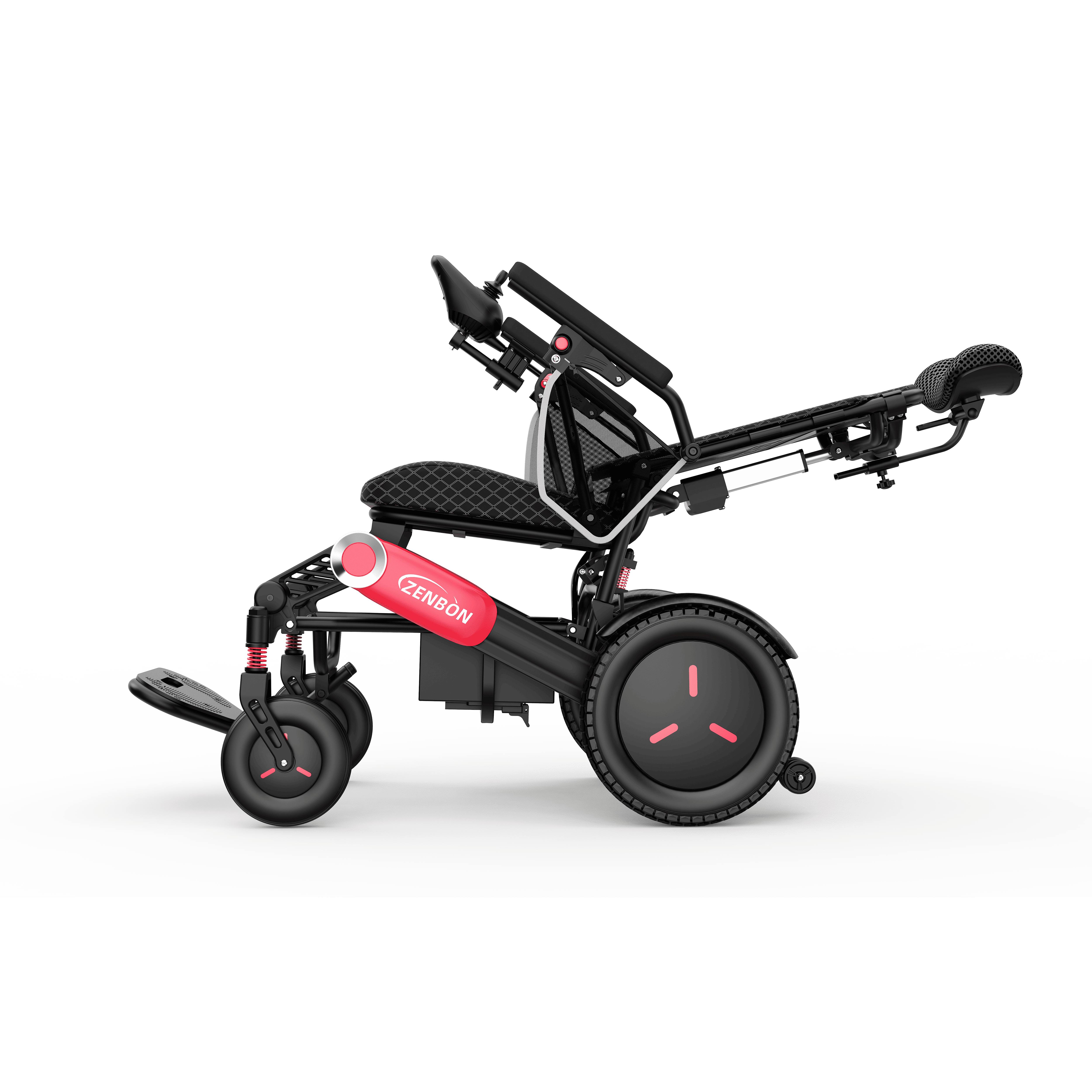 ZENBON 632— High-Capacity Folding Power Wheelchair