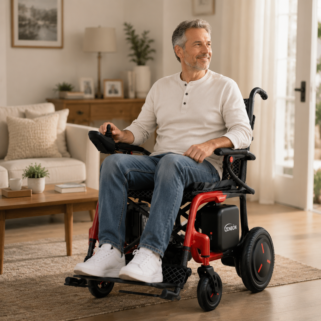 ZENBON 660C — Ultra-Light Carbon Fiber Power Wheelchair