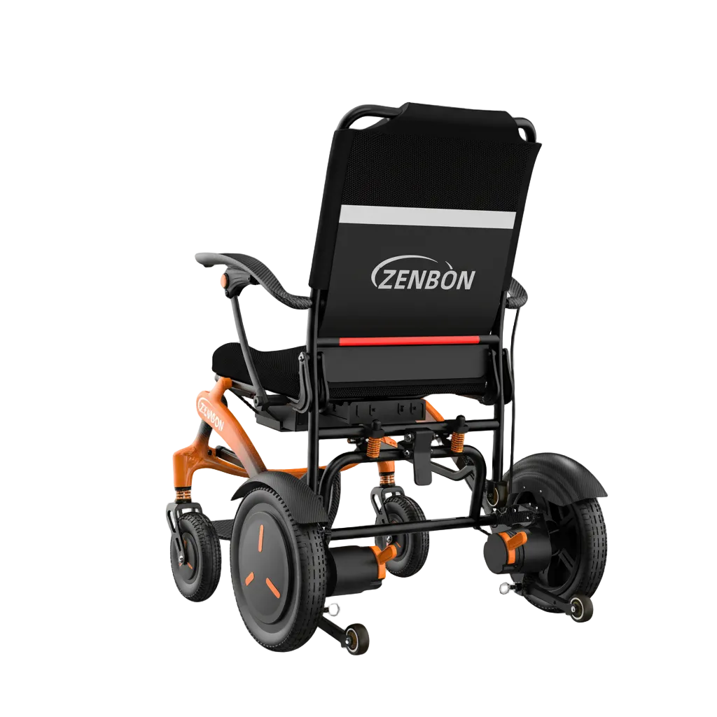 ZENBON 681A - Front and Rear Folding Electric Wheelchair
