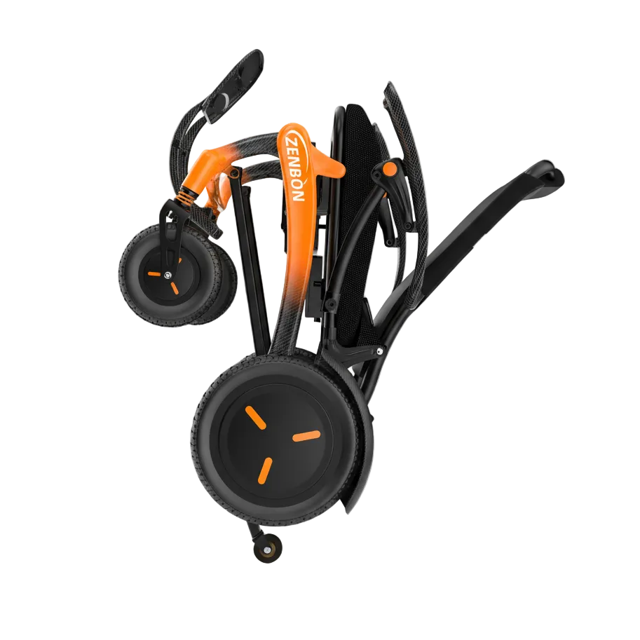 ZENBON 681A - Front and Rear Folding Electric Wheelchair