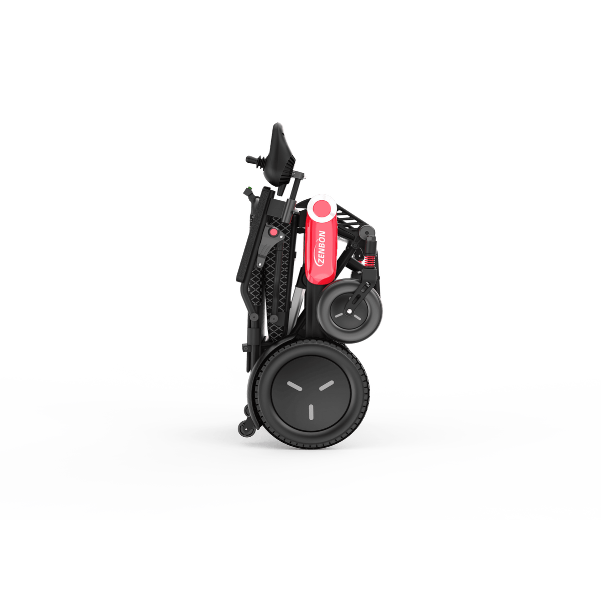 ZENBON Flex Elite foldable electric wheelchair compact folded design