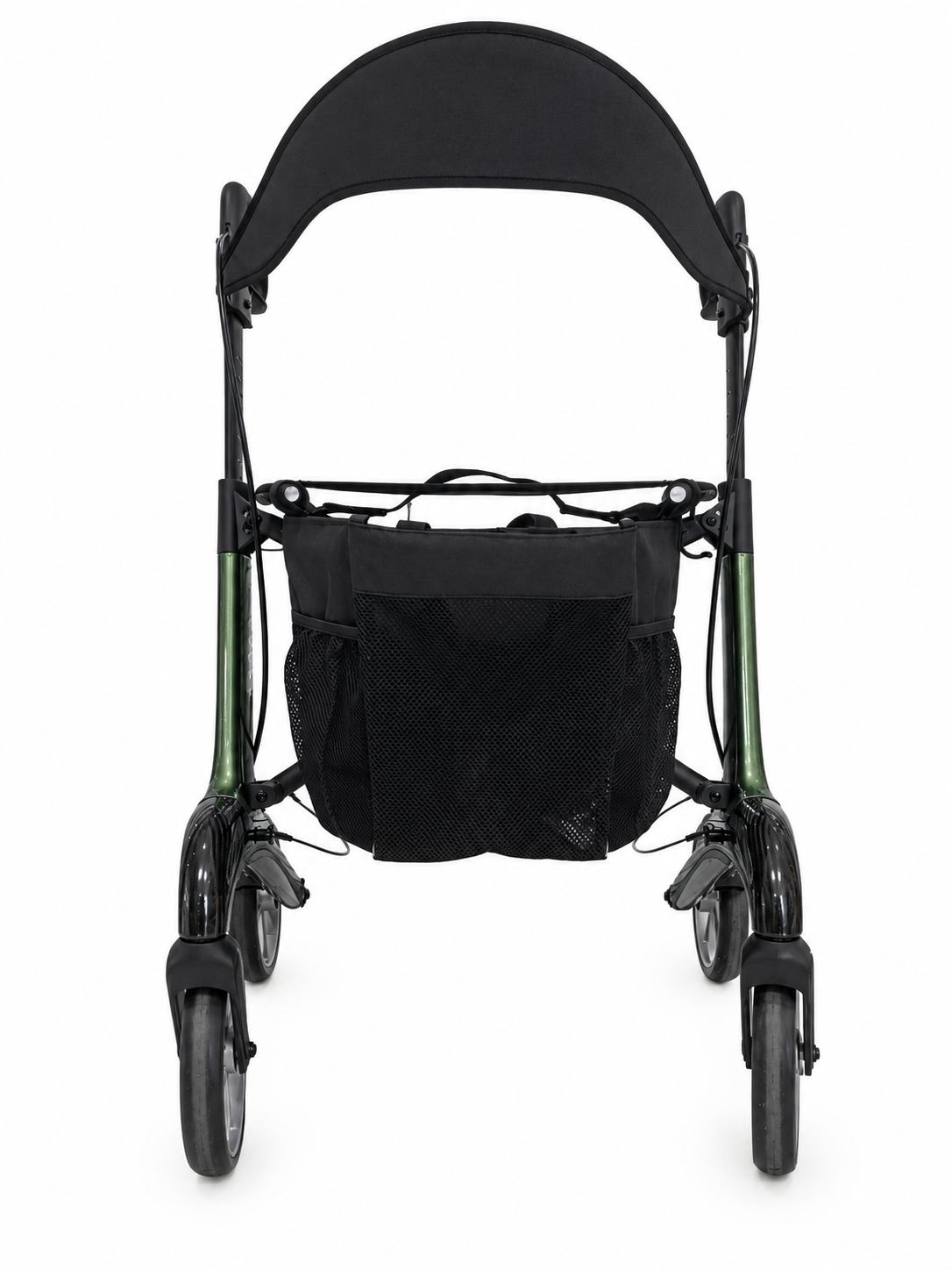 FOZIONMOVE Rollator Walker with Seat – Lightweight Foldable Mobility Walker for Seniors