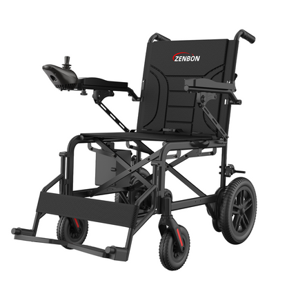 ZENBON 16-Mile Lightweight Foldable Electric Wheelchair – All-Terrain & Portable