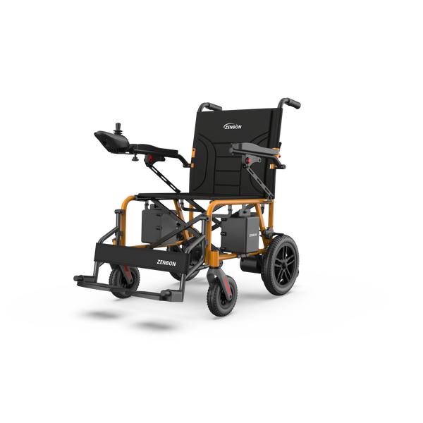 ZENBON 600A — Folding Power Wheelchair with Dual Battery System