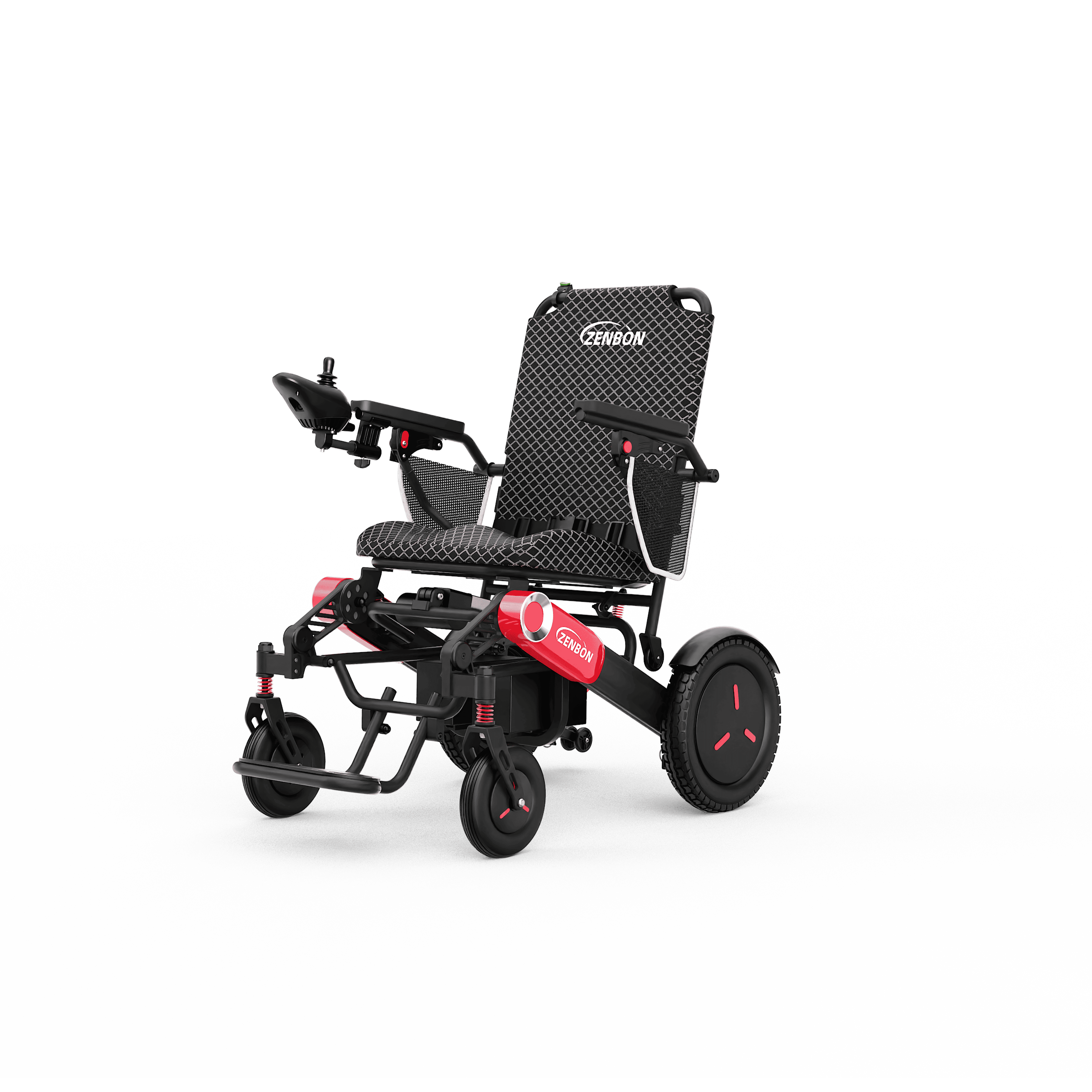 ZENBON 632— High-Capacity Folding Power Wheelchair