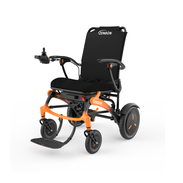 ZENBON 681A - Front and Rear Folding Electric Wheelchair