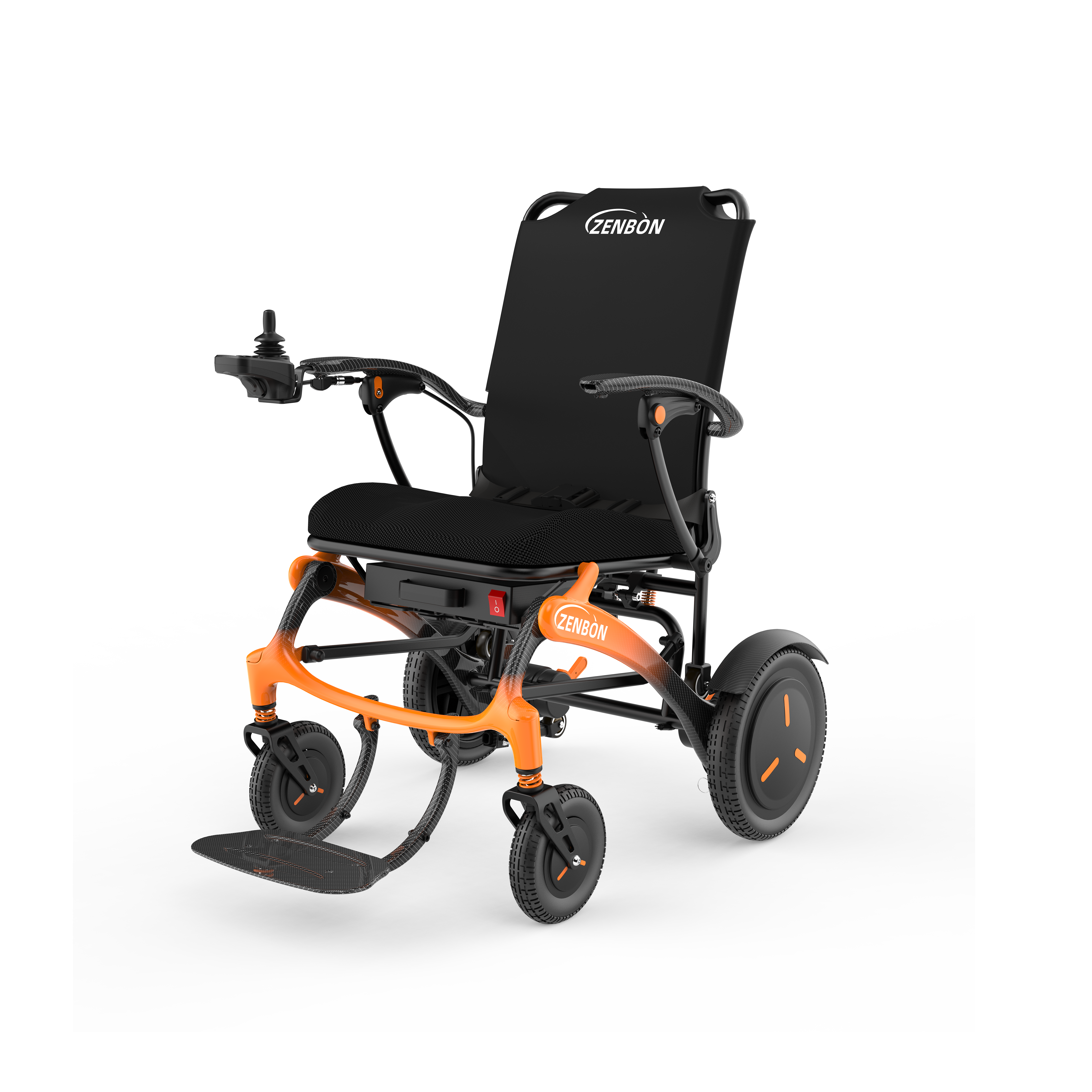 ZENBON 681A — Ultra-Compact Dual-Fold Power Wheelchair