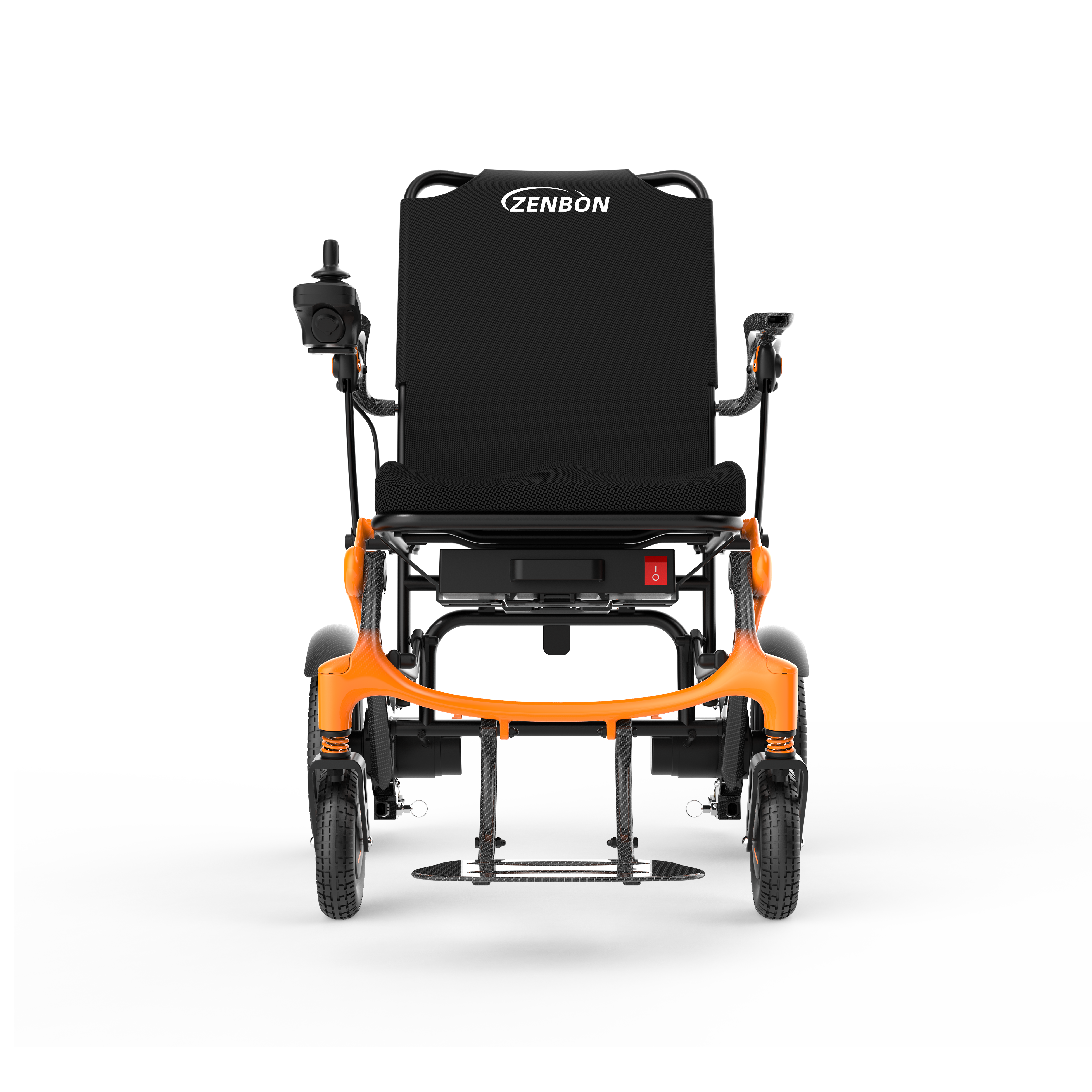 ZENBON 681A - Front and Rear Folding Electric Wheelchair