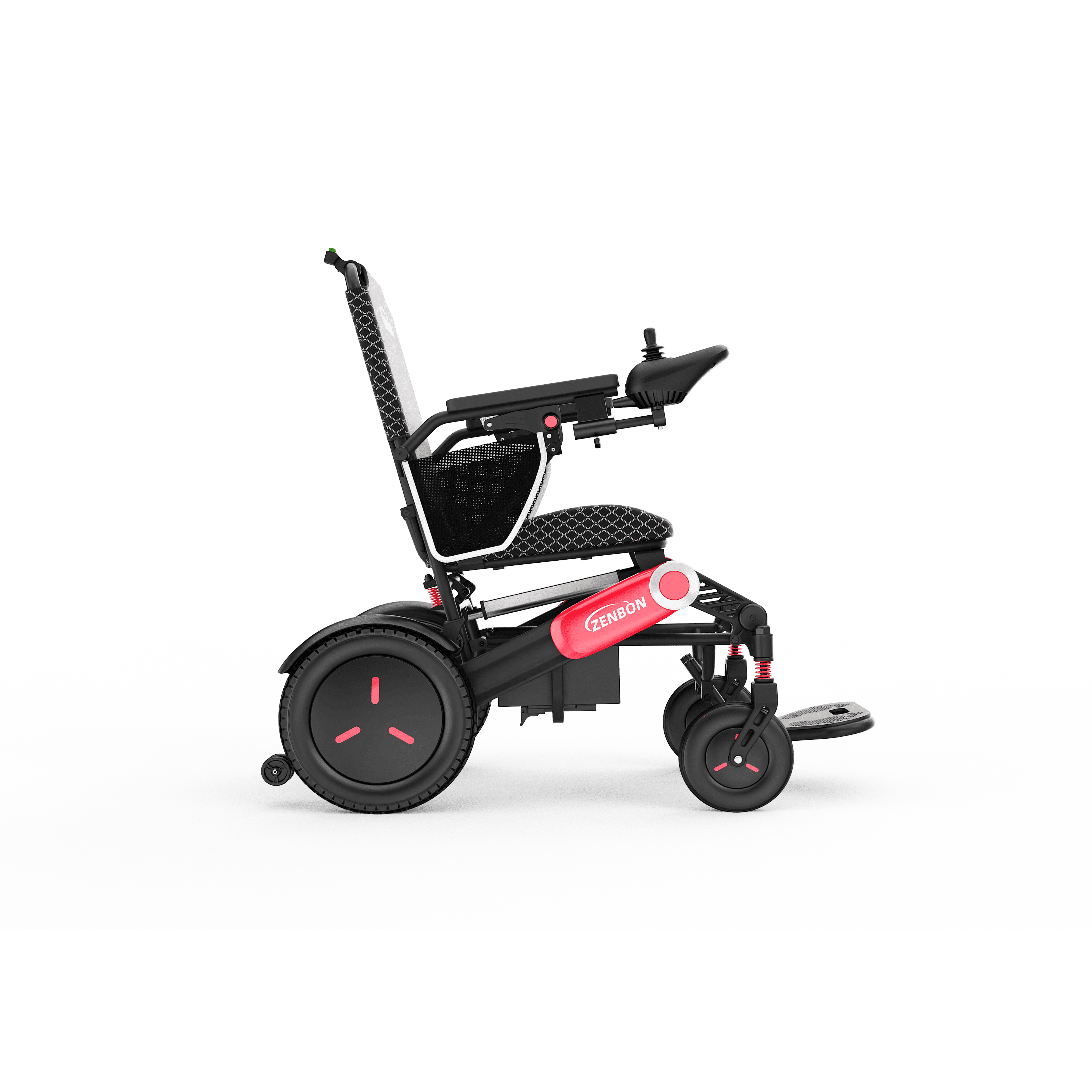 ZENBON 632— High-Capacity Folding Power Wheelchair