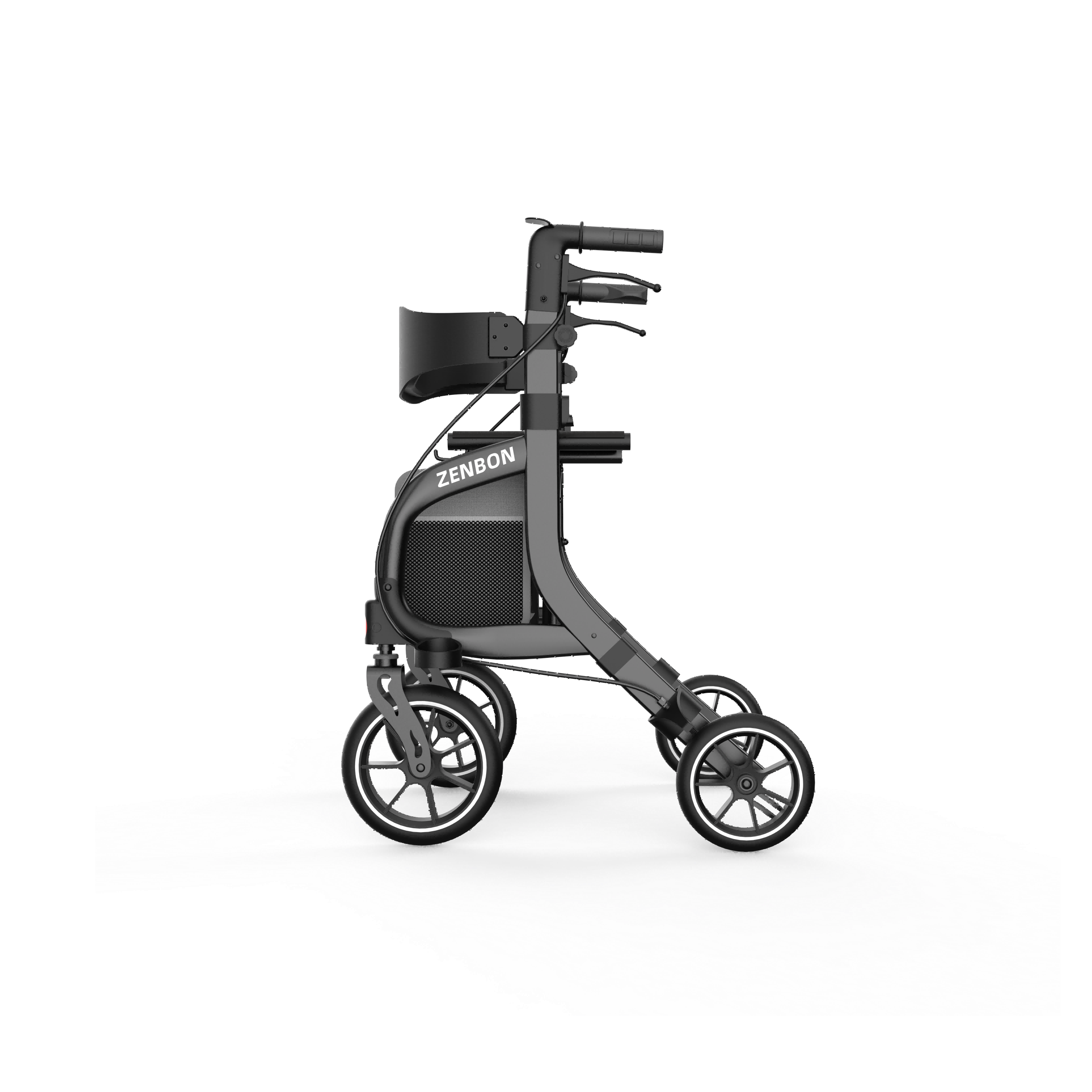 ZENBON Lightweight Rollator Walker – Foldable & Comfortable