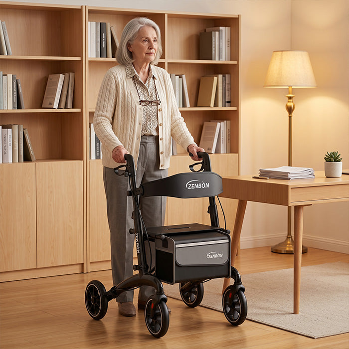 ZENBON CarbonPro Advanced Rollator Walker