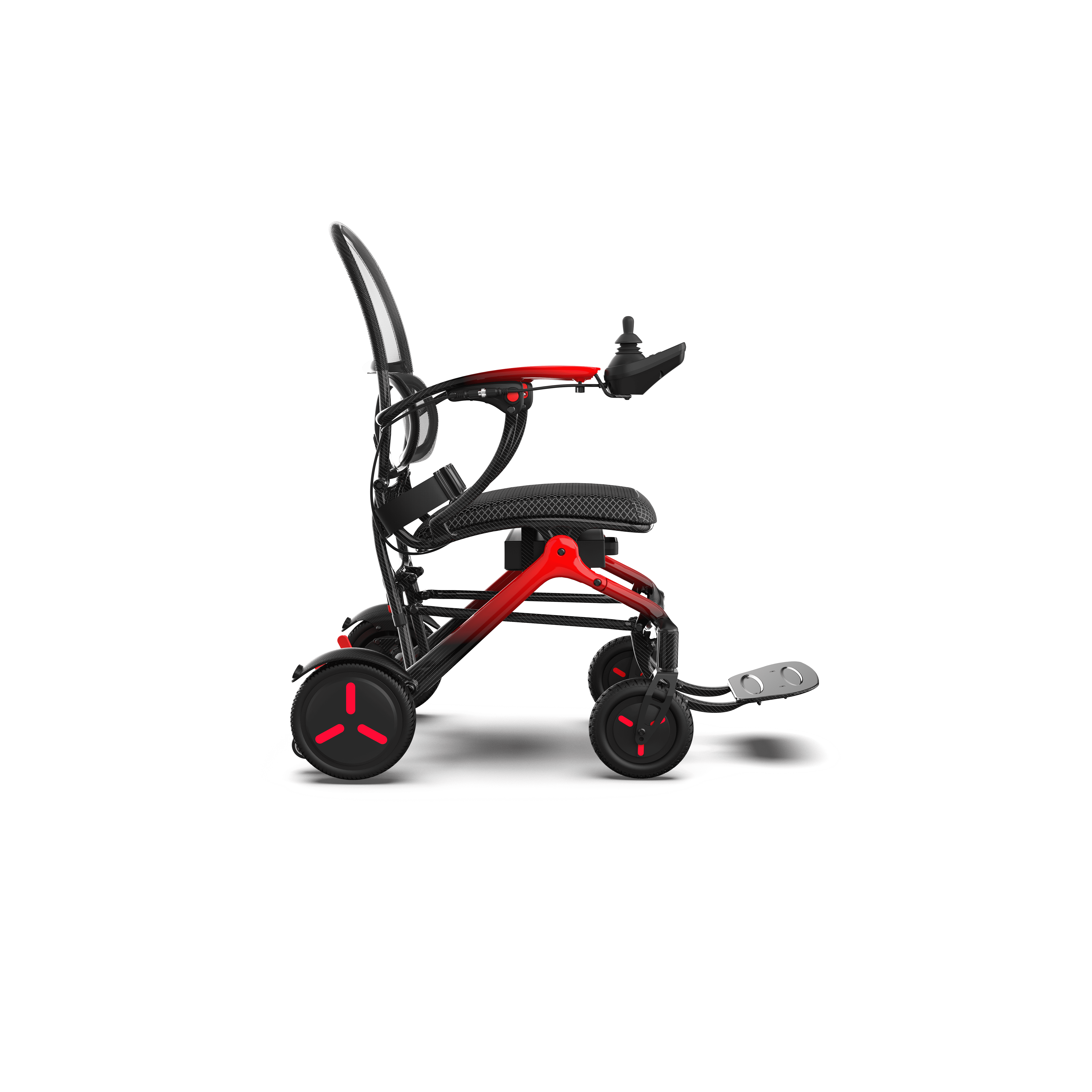 ZENBON 670B — Carbon Fiber Travel Power Wheelchair