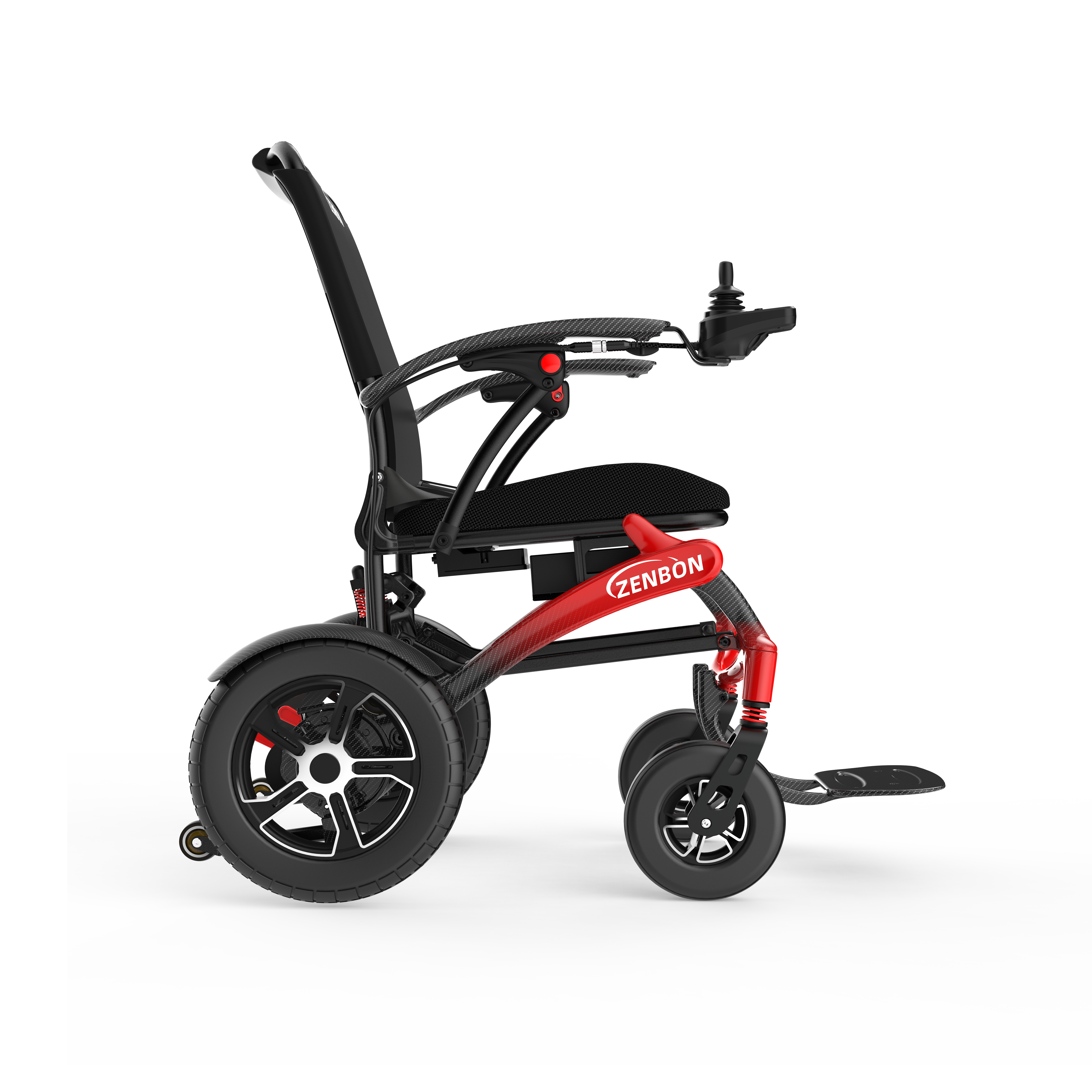 ZENBON 681B - Front and Rear Folding Electric Wheelchair