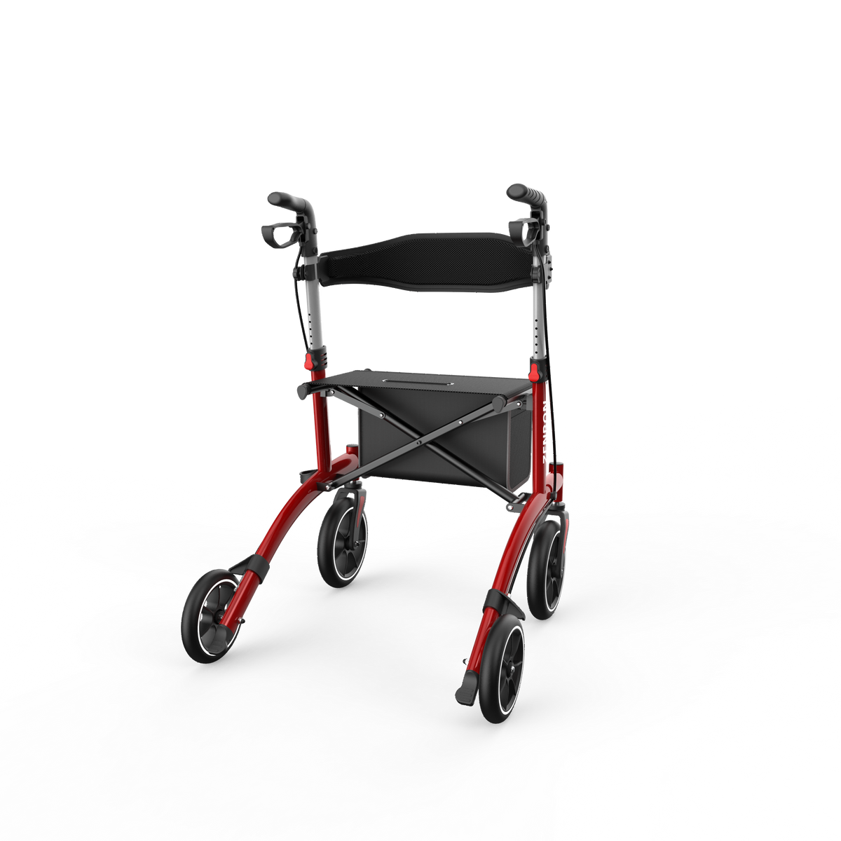ZENBON Stride Air Ultra-Light Rollator Walker with Seat