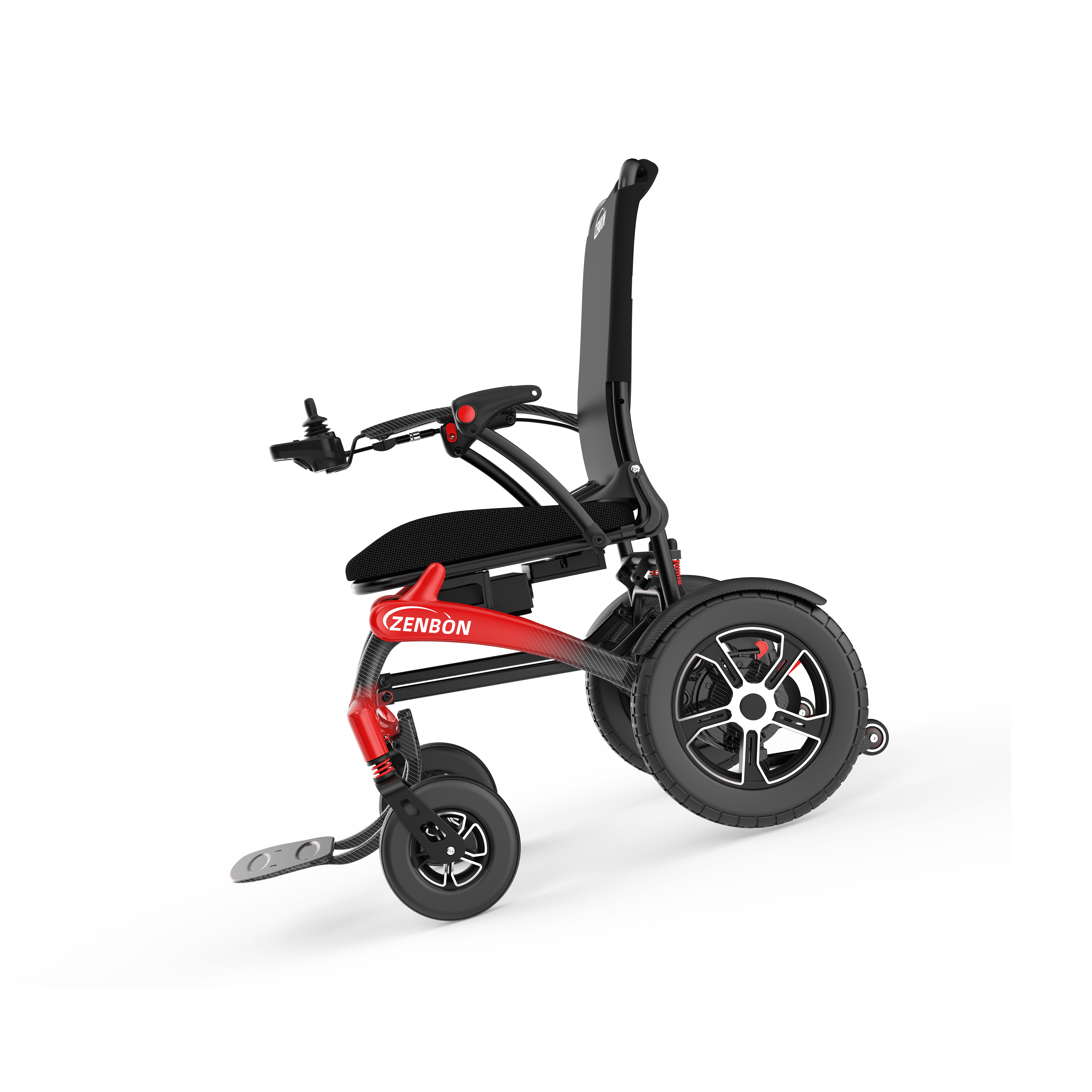 ZENBON 681B — Dual-Fold Power Wheelchair with Enhanced Capacity