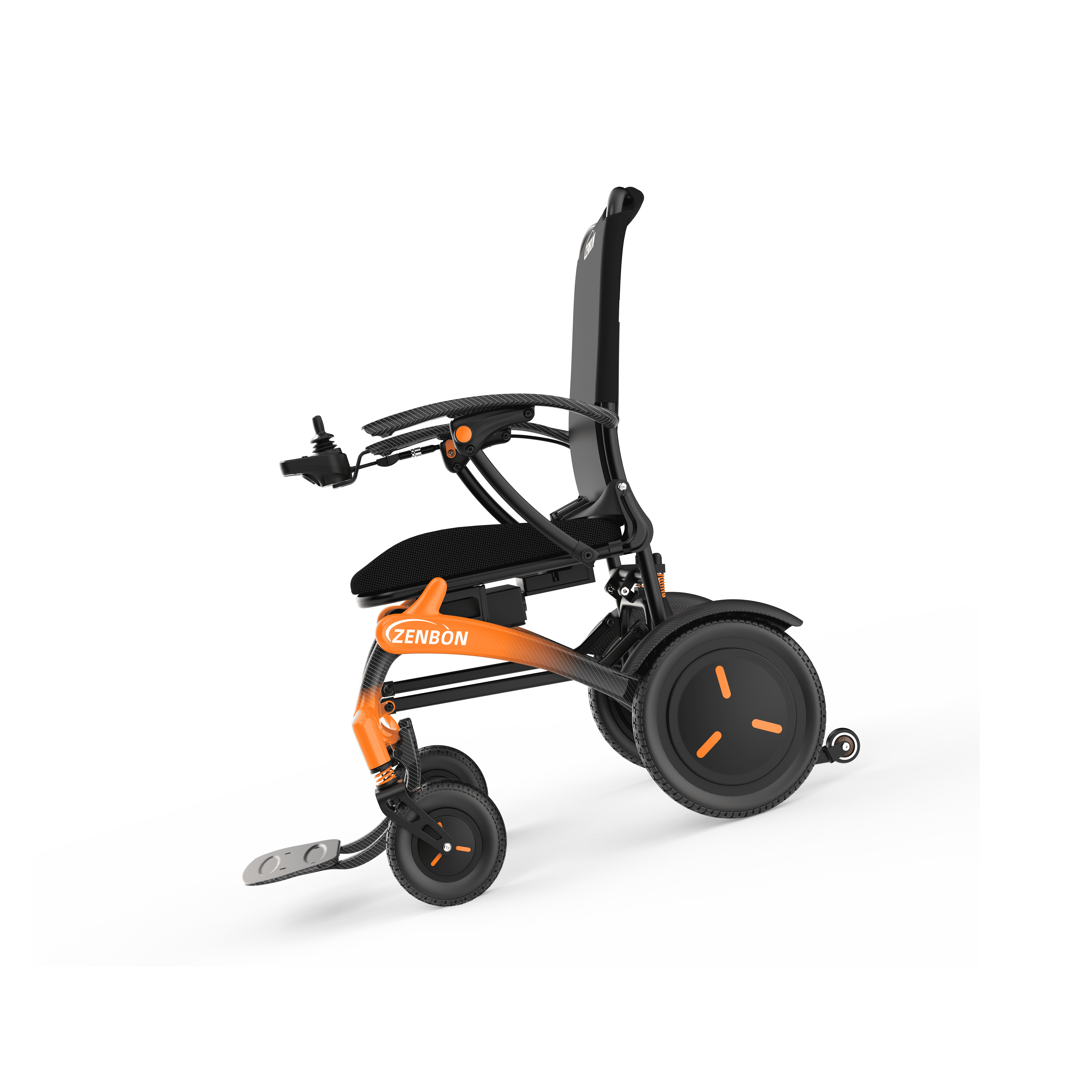 ZENBON 681A — Ultra-Compact Dual-Fold Power Wheelchair