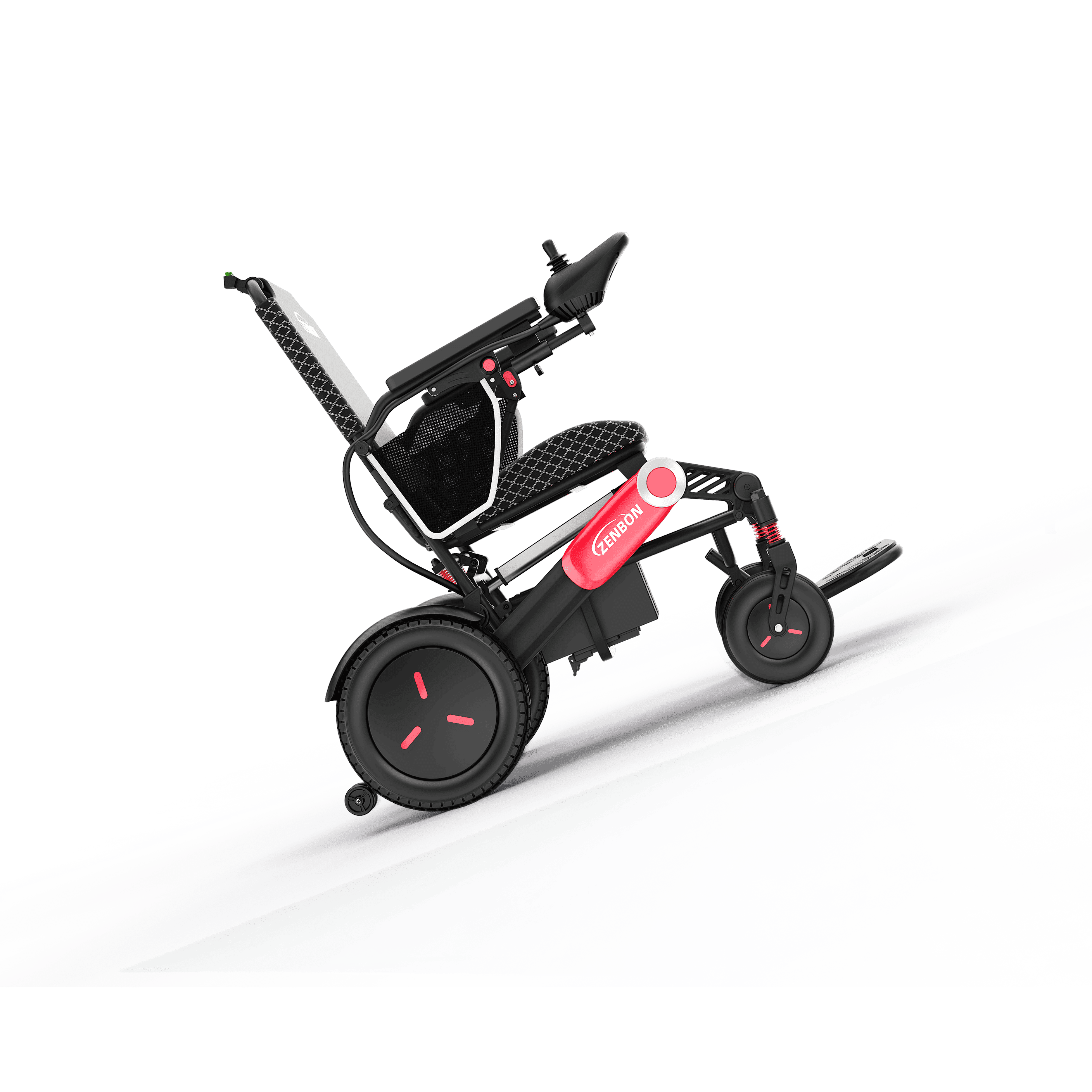 ZENBON 632— High-Capacity Folding Power Wheelchair