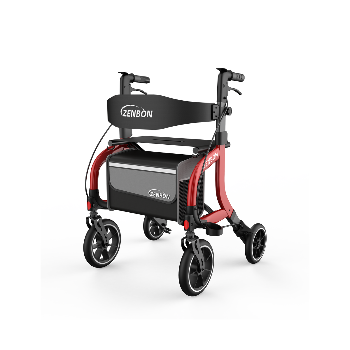 🔥 Hot Sale - ZENBON Stride Pro Premium Rollator Walker with Seat 🚶🪑