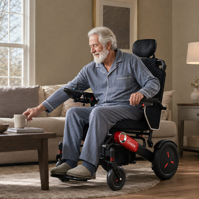 ZENBON Flex Elite Reclining Folding Electric Wheelchair