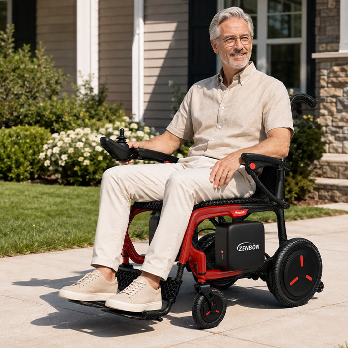 ZENBON AeroLite Carbon Fiber Electric Wheelchair