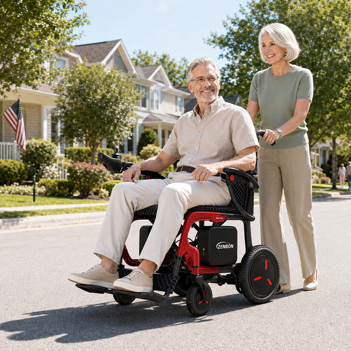 ZENBON AeroLite Carbon Fiber Electric Wheelchair