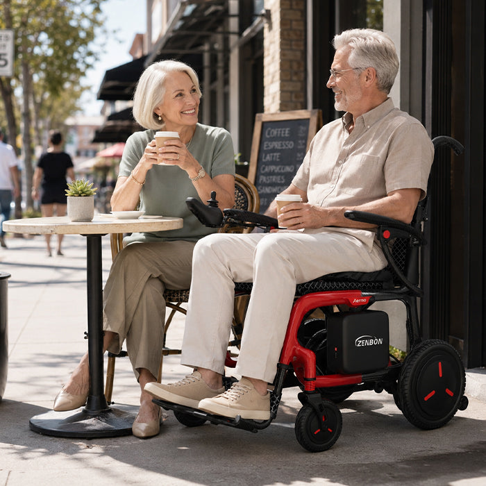 ZENBON AeroLite Carbon Fiber Electric Wheelchair