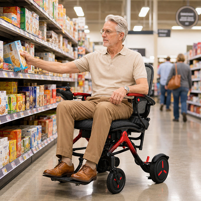 ZENBON AeroX Carbon Fiber Electric Wheelchair