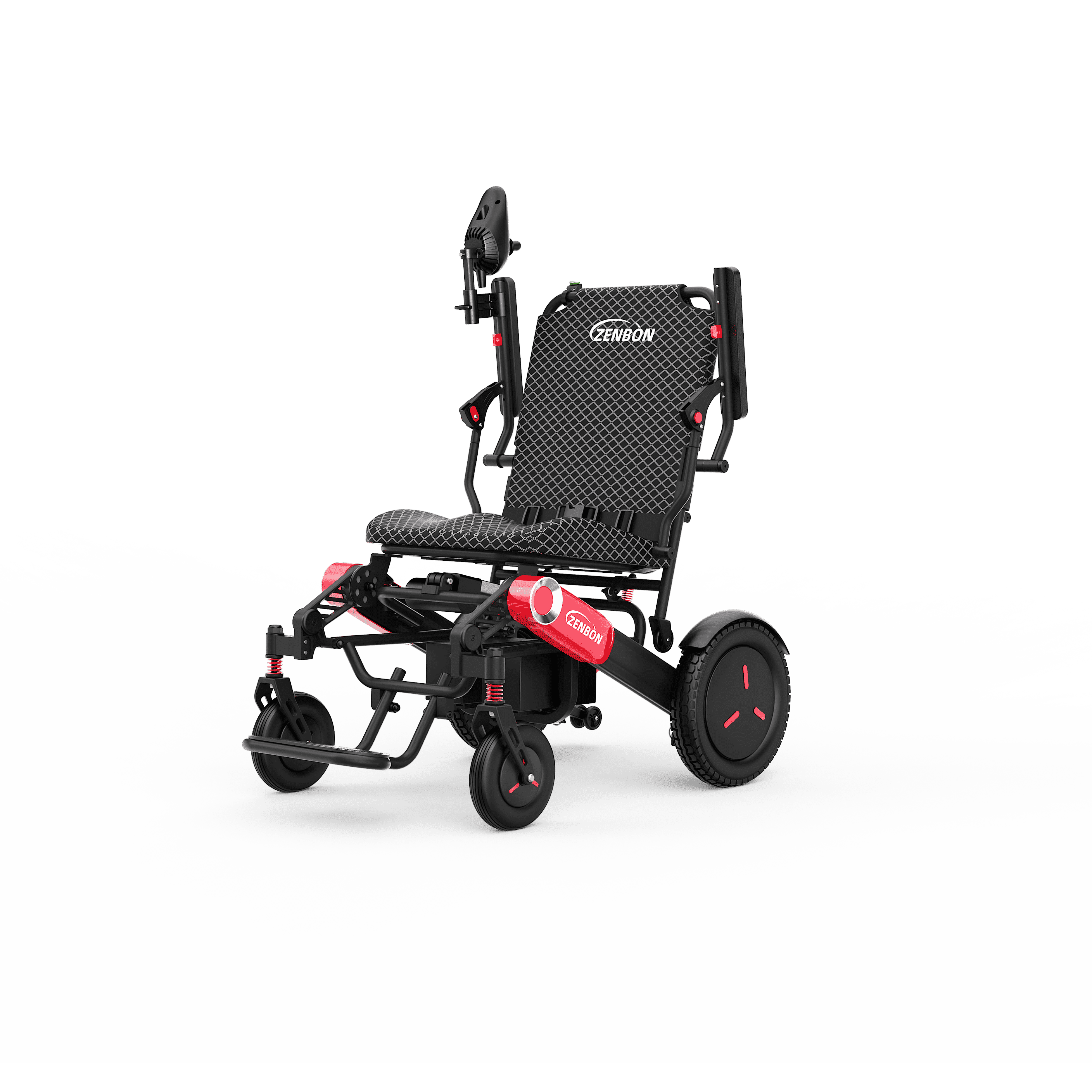 ZENBON 632— High-Capacity Folding Power Wheelchair