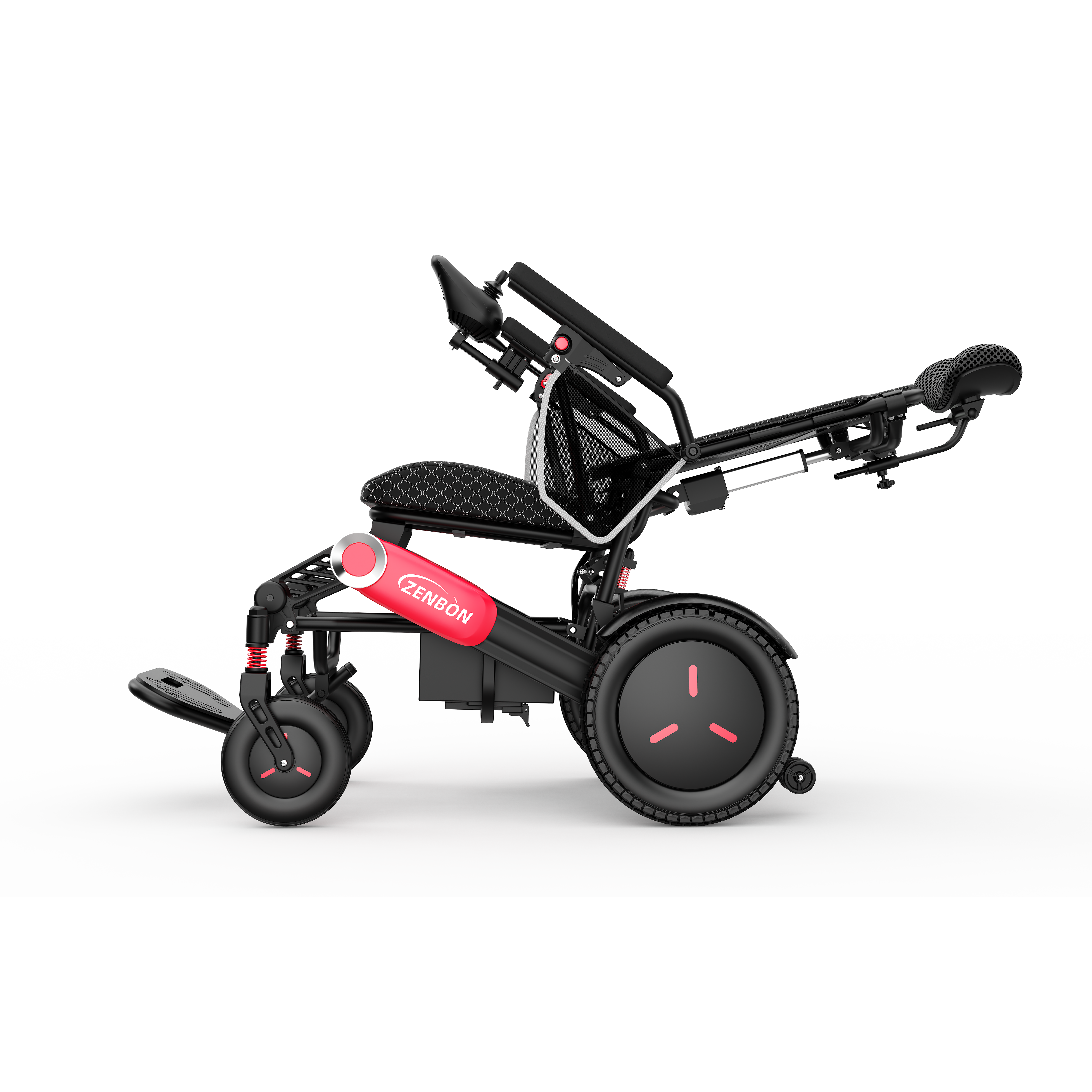 ZENBON 632B - Electric folding reclining wheelchair